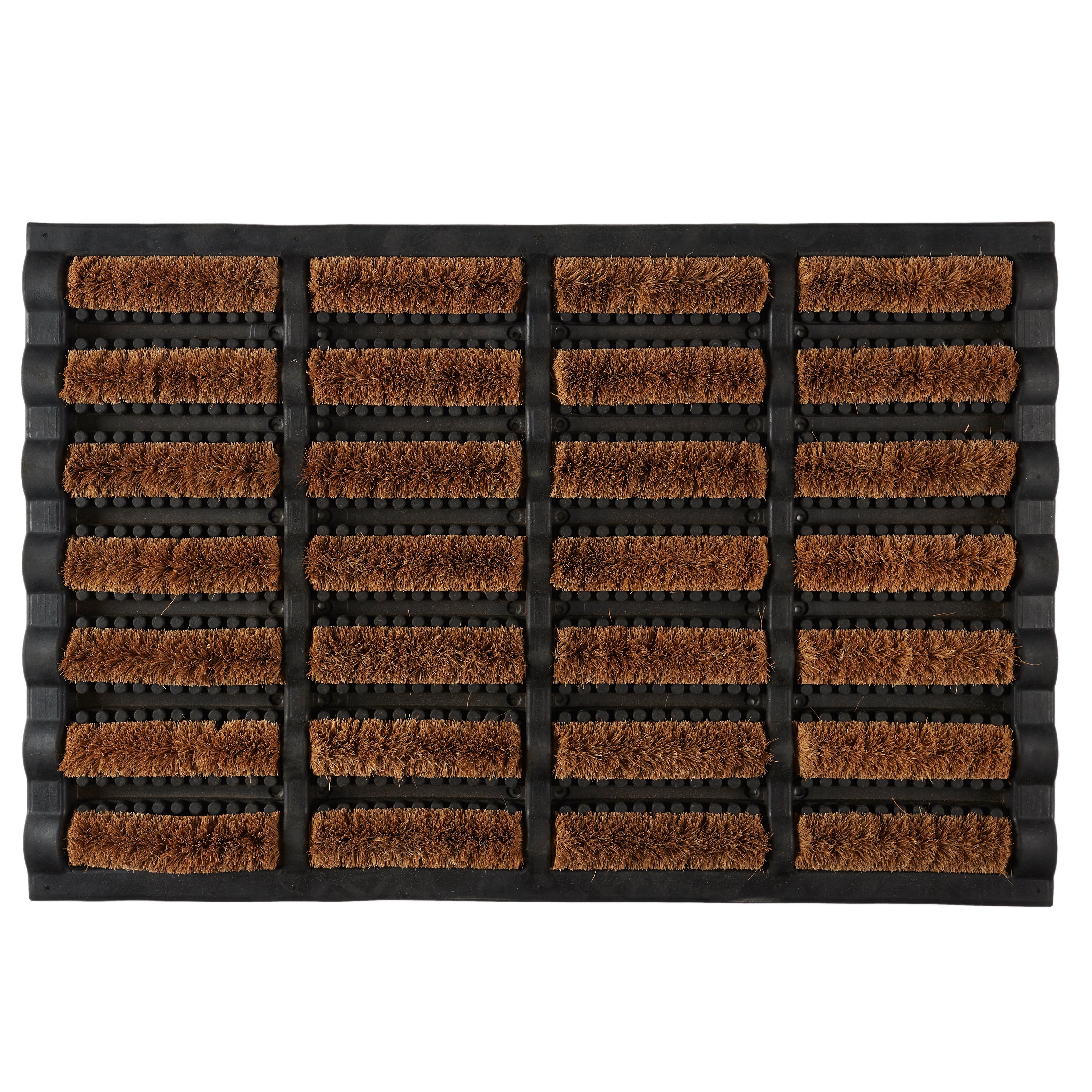 PAILLASSON GRATTOIR COCO ET CAOUTCHOUC 40X60CM