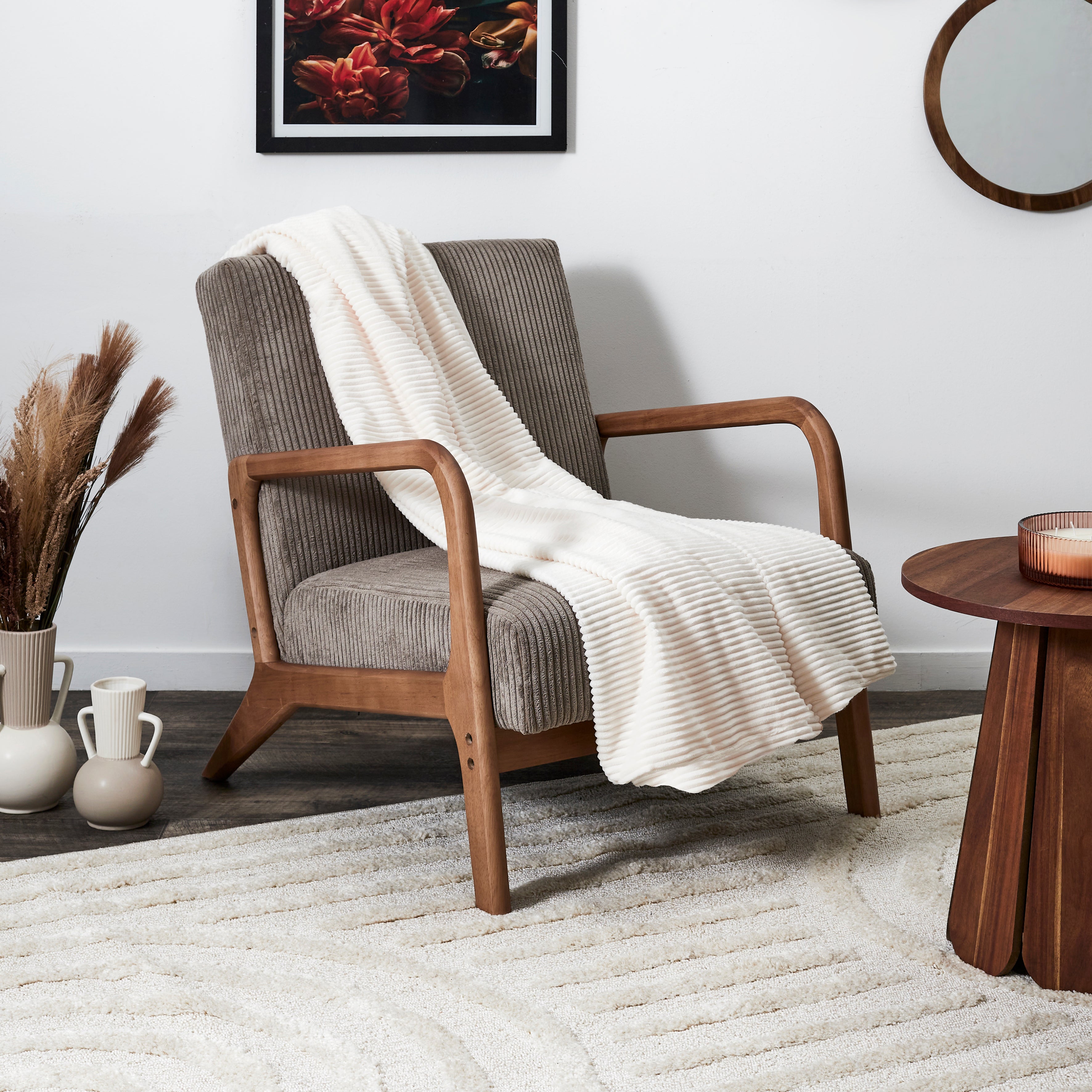 PLAID GROSSE COTES FLANELLE 120X150CM