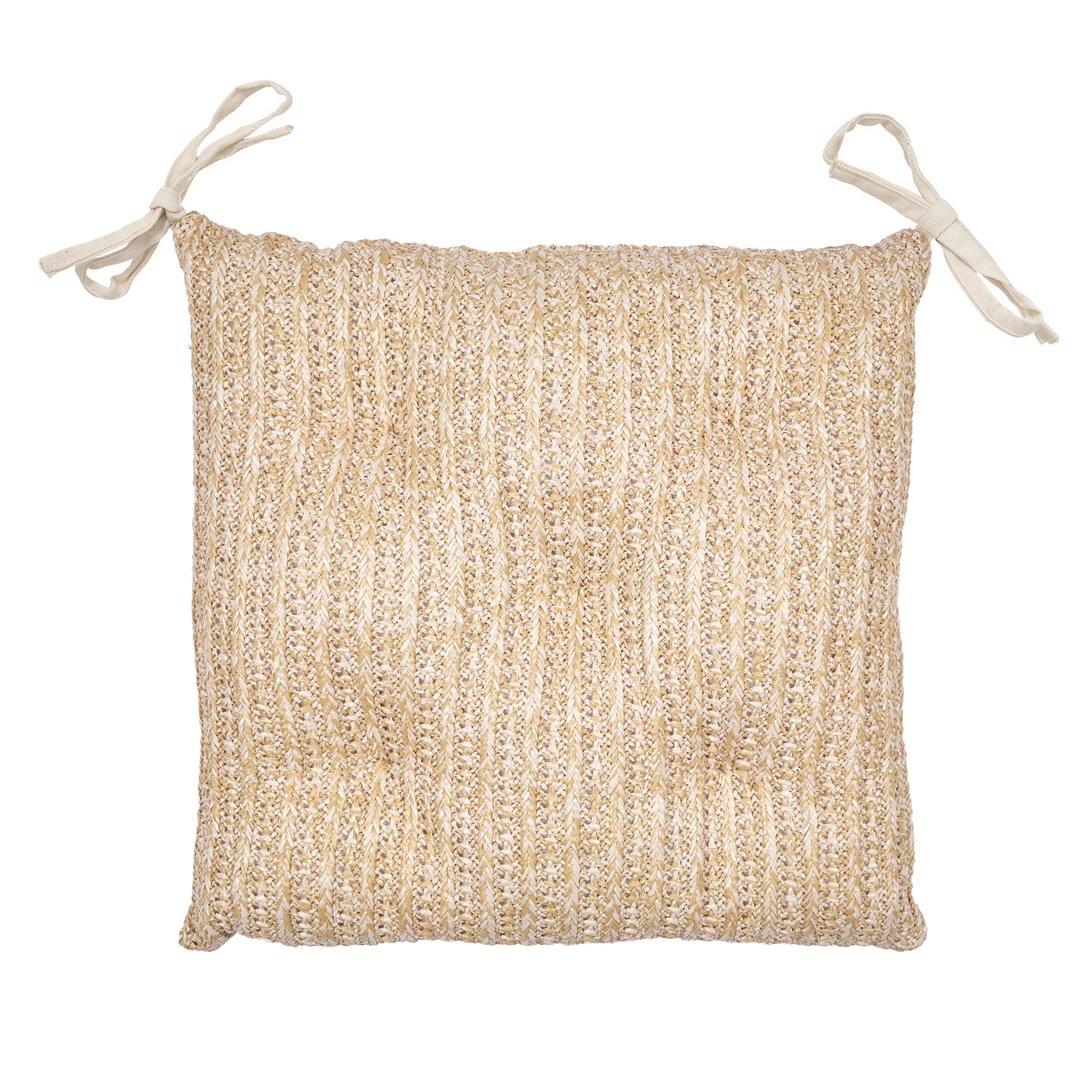 GALETTE DE CHAISE REVERSIBLE 40X40CM