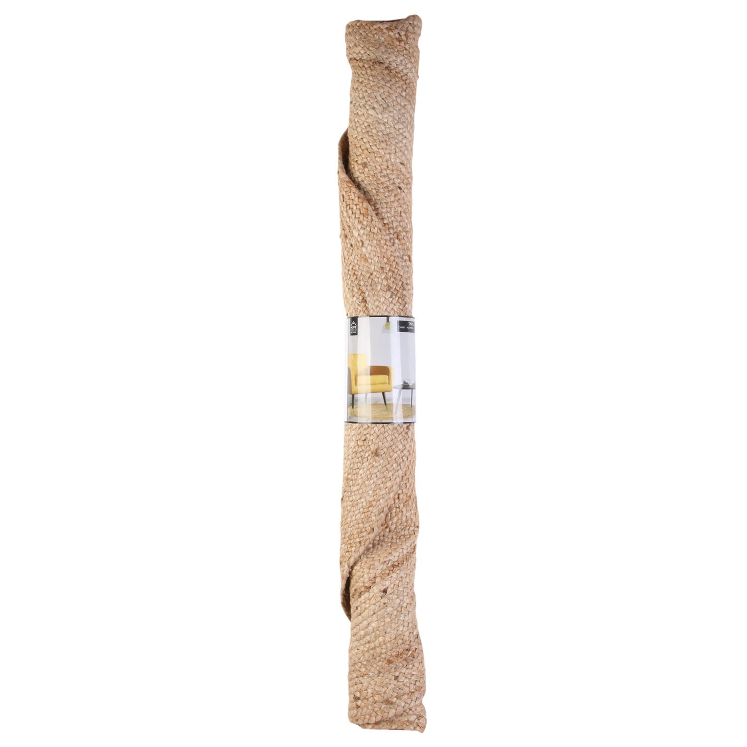 TAPIS ROND JUTE 120CM