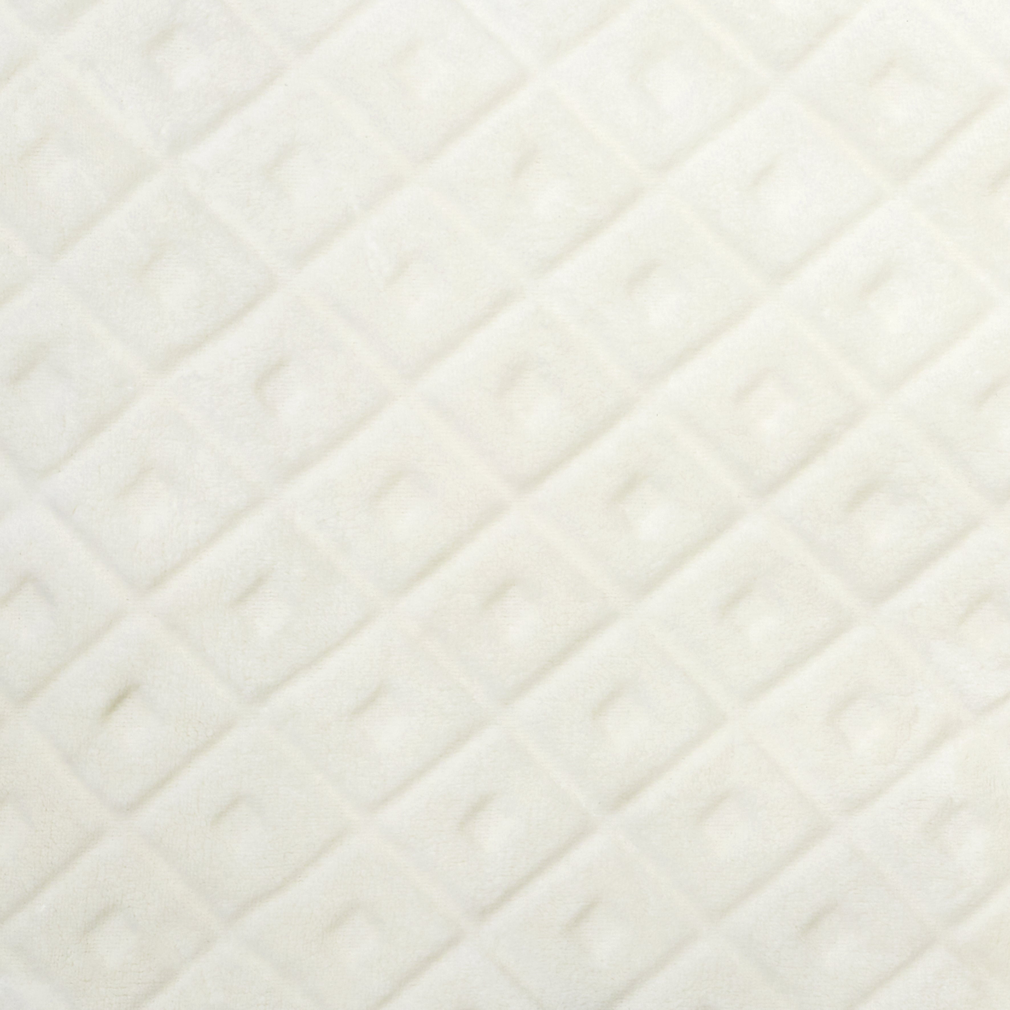 PLAID EMBOSSE BEIGE 140X200CM