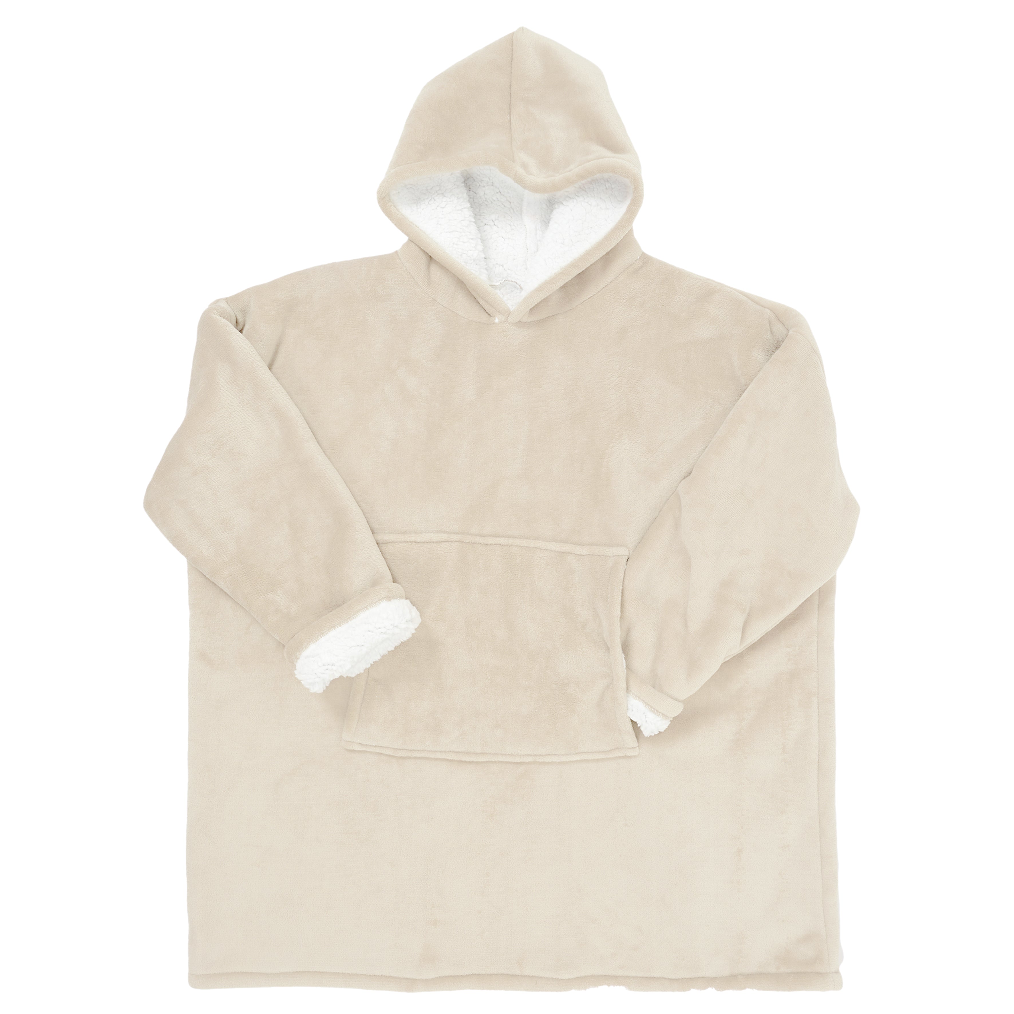 SWEAT A CAPUCHE INTERIEUR SHERPA LIN