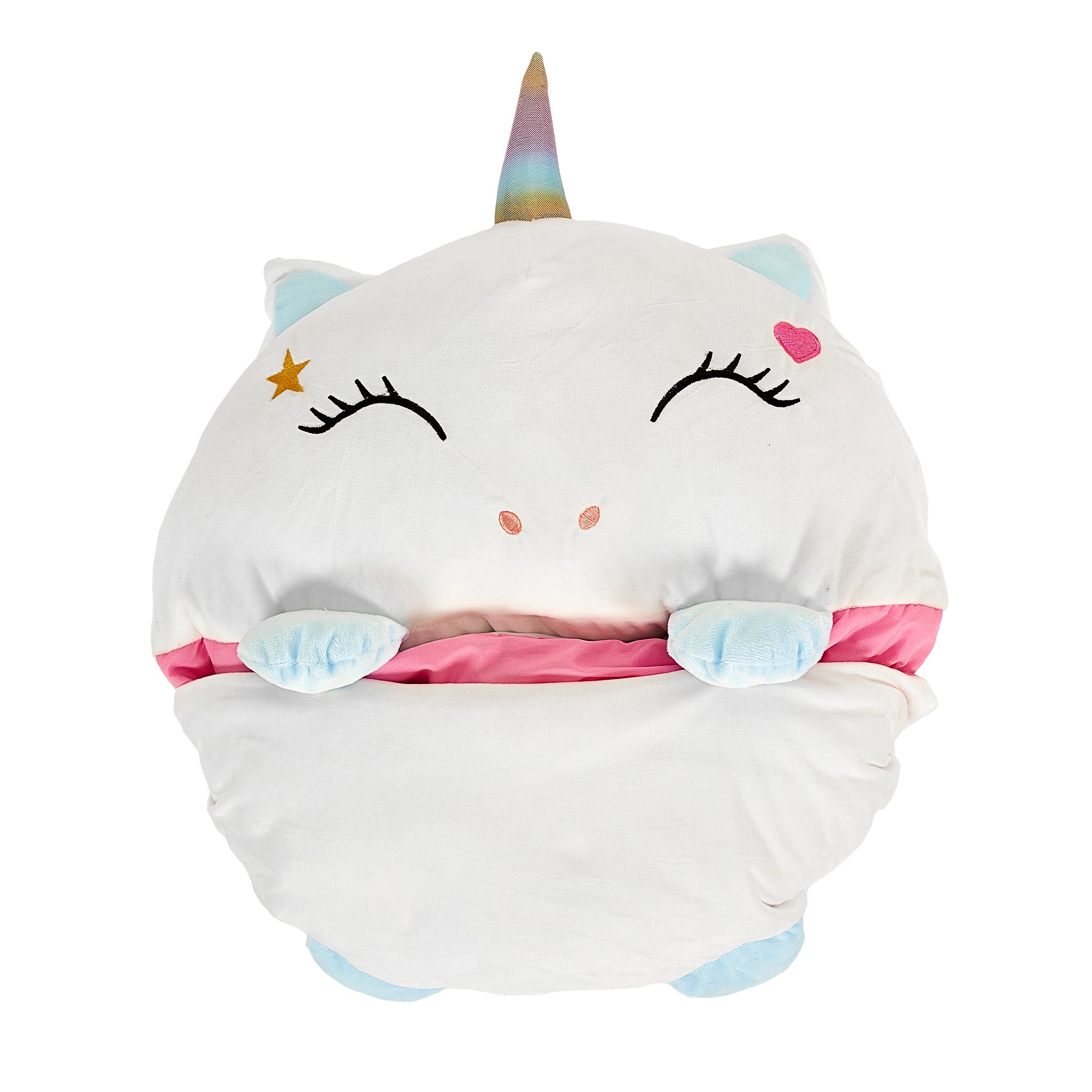 SAC DE COUCHAGE LICORNE CONVERTIBLE 130X50CM
