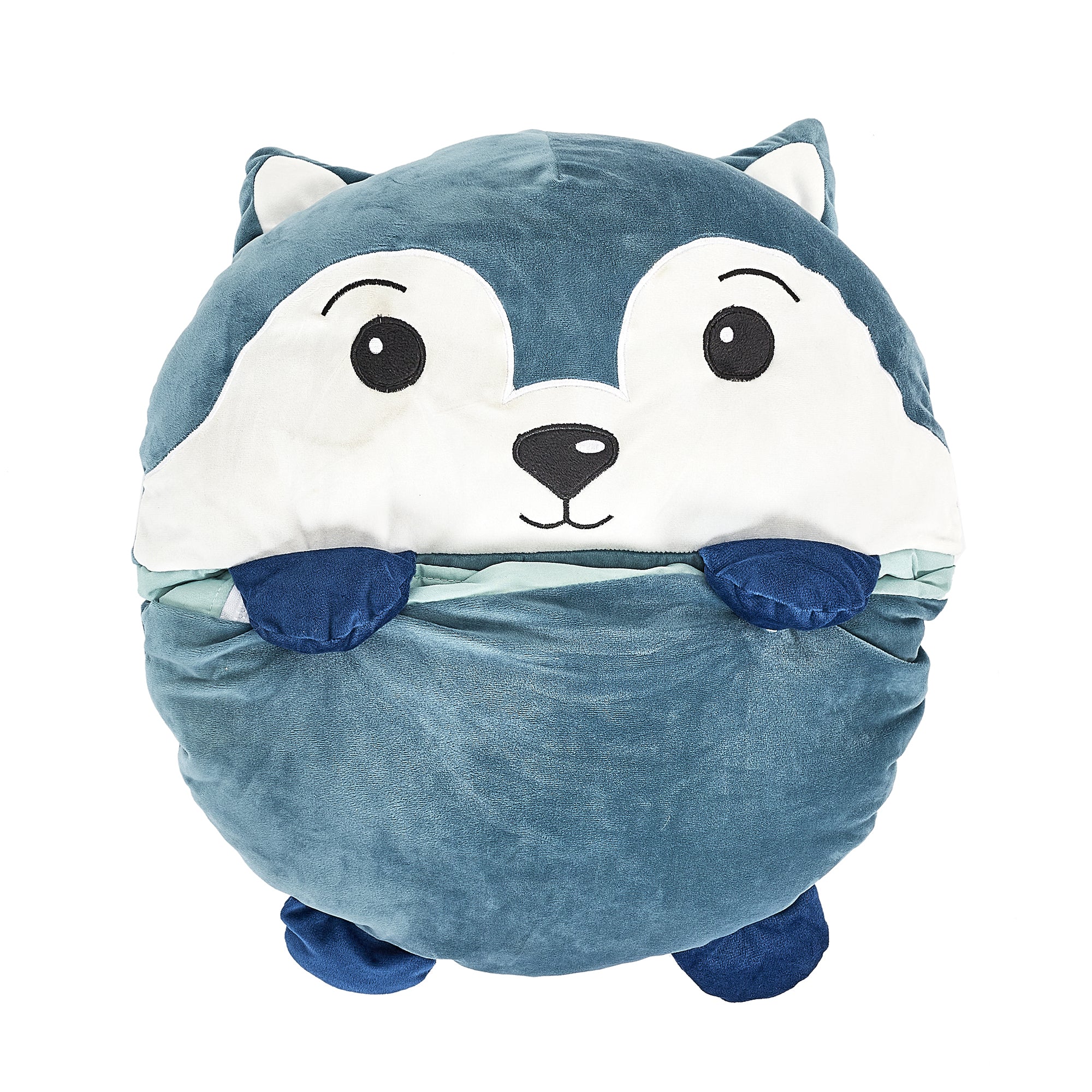 SAC DE COUCHAGE LOUP CONVERTIBLE 130X50CM