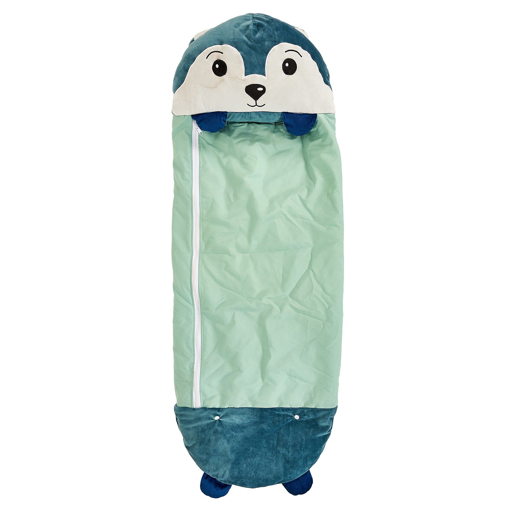 SAC DE COUCHAGE LOUP CONVERTIBLE 130X50CM