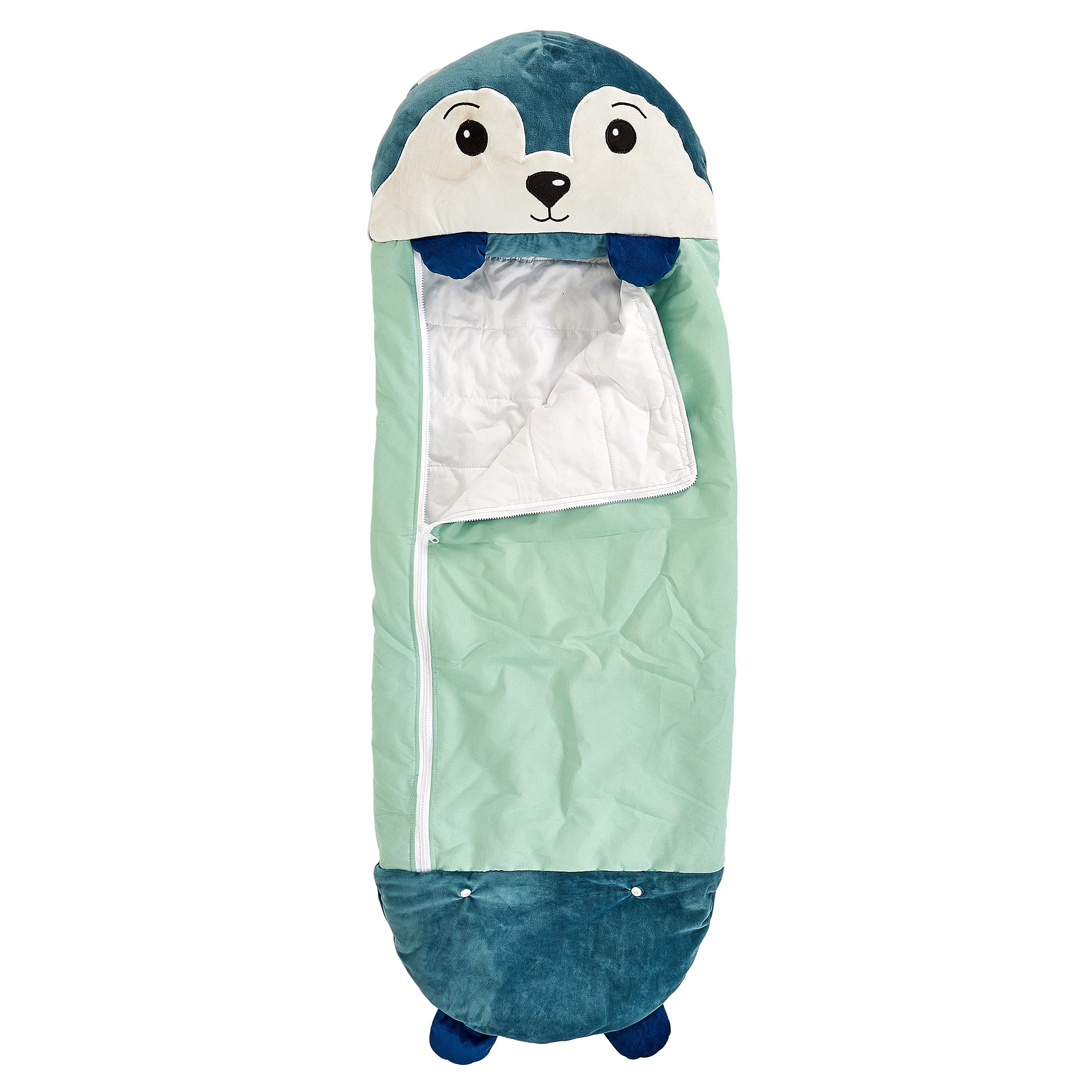 SAC DE COUCHAGE LOUP CONVERTIBLE 130X50CM