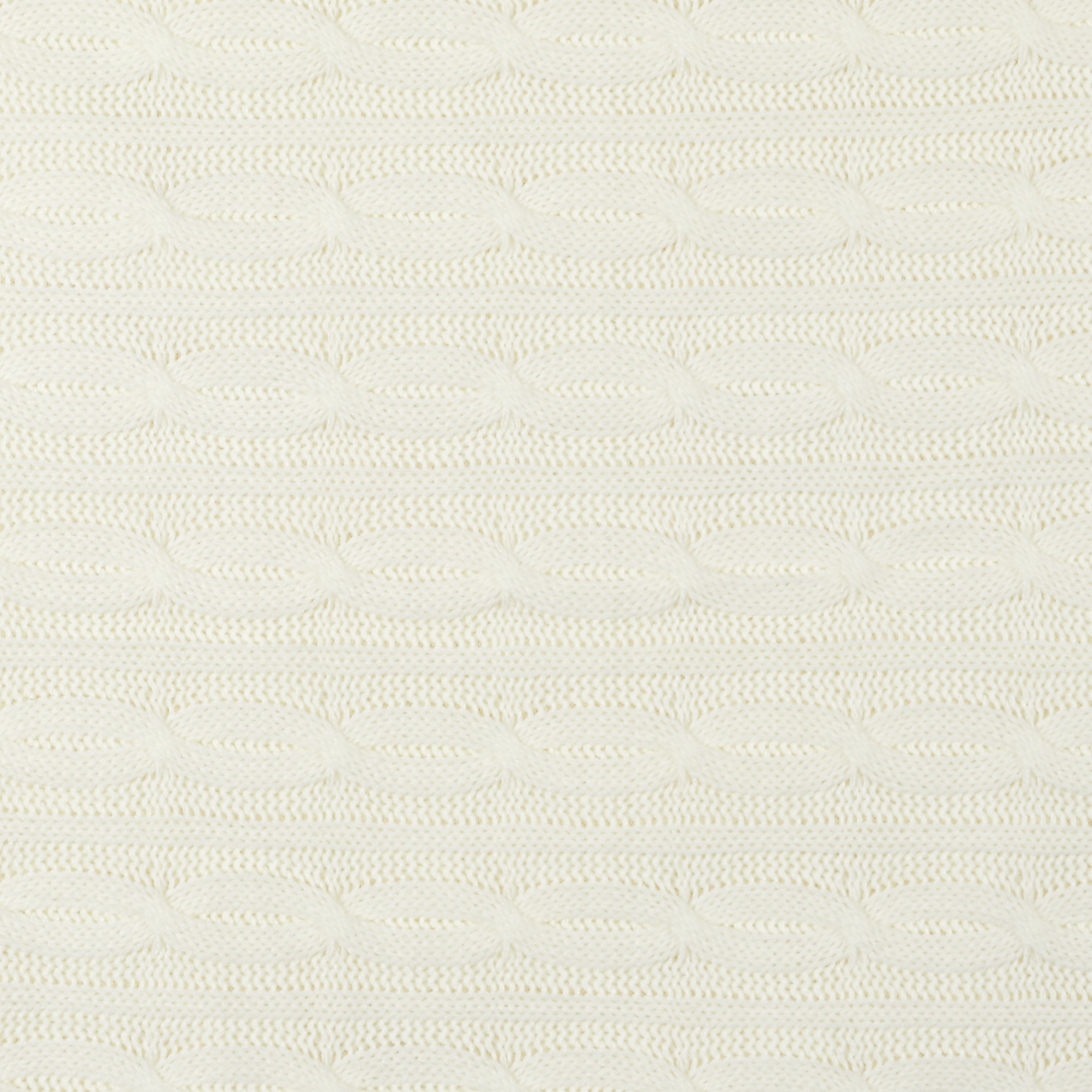 PLAID SHERPA TORSADE CREME 120X150CM