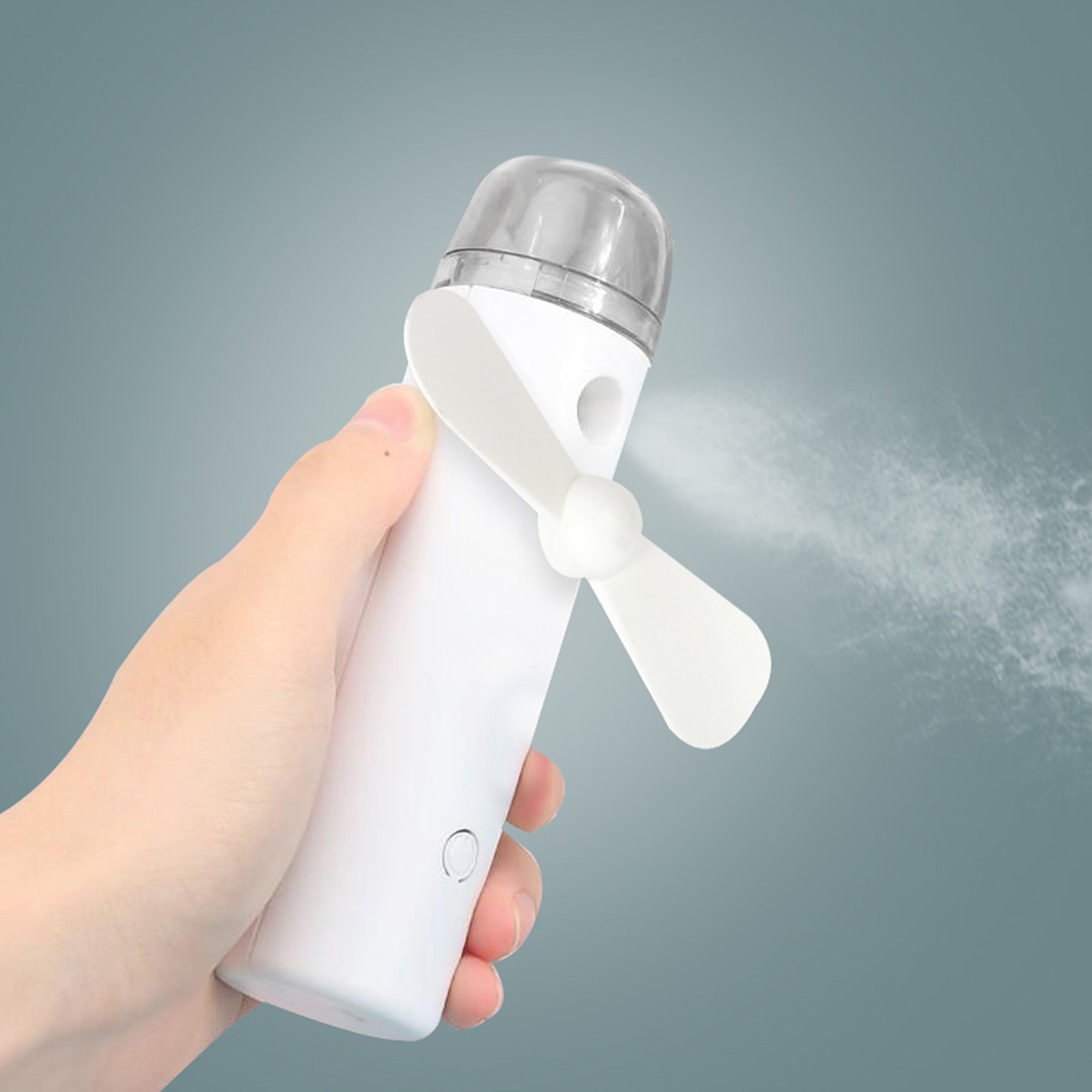VENTILATEUR BRUMISATEUR DE POCHE RECHARGEABLE