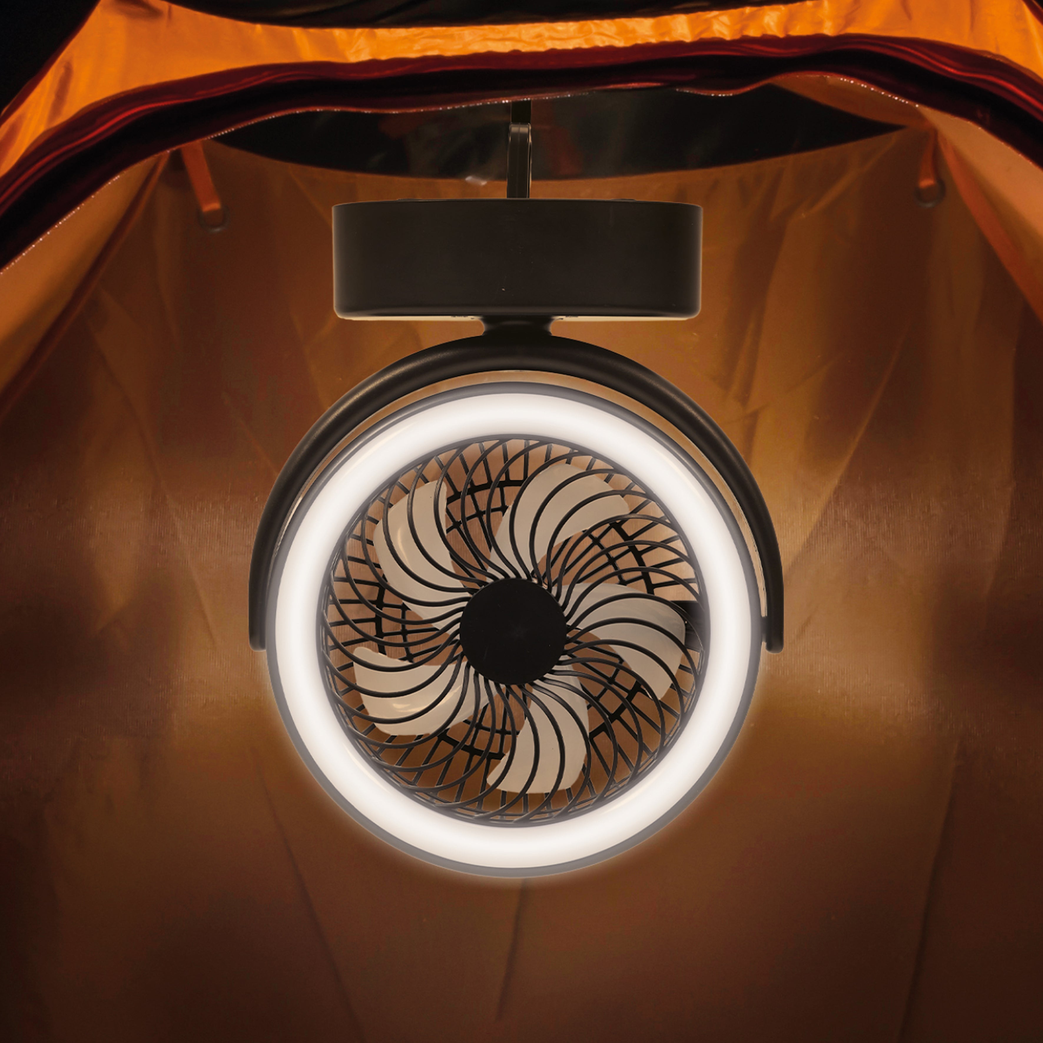VENTILATEUR LAMPE LED