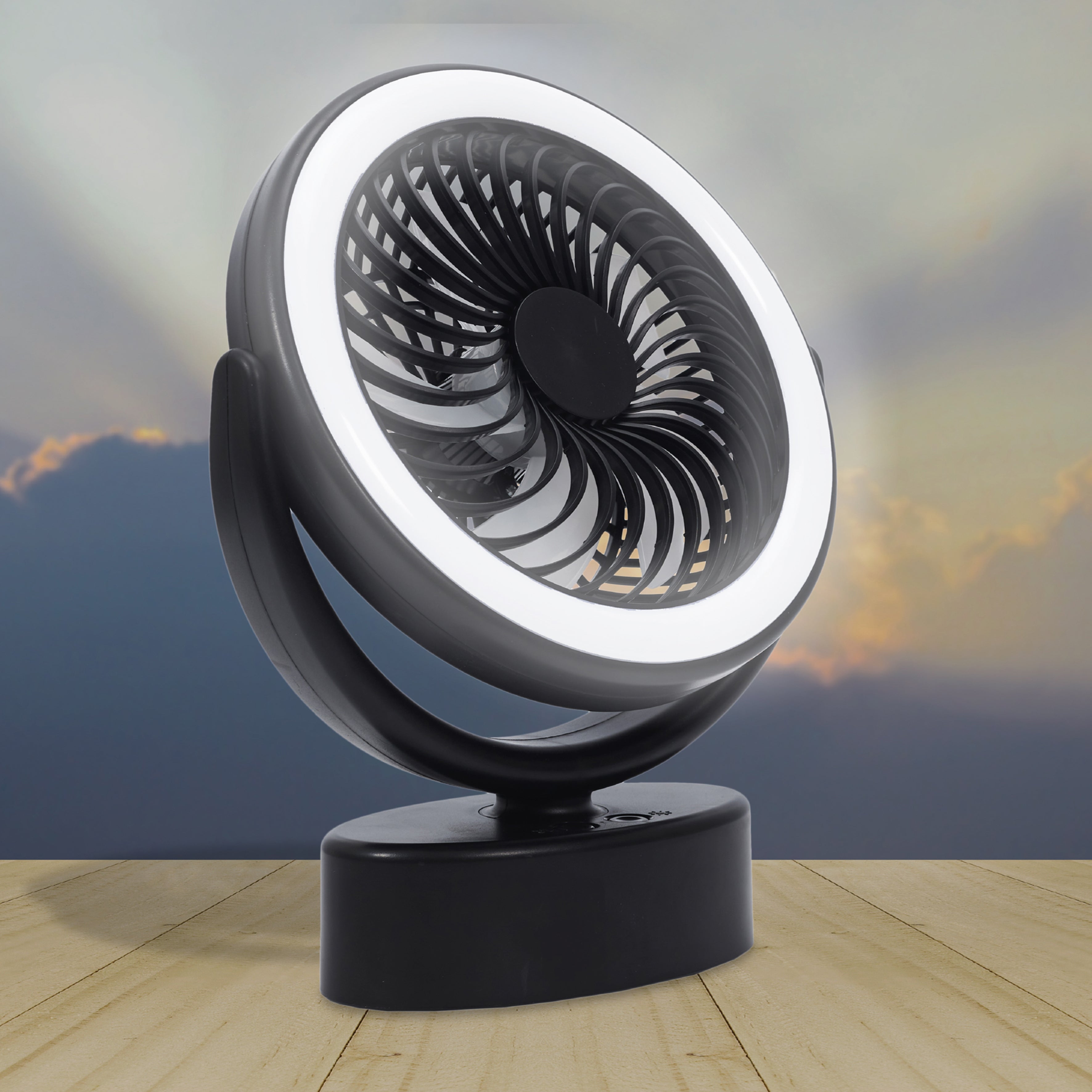 VENTILATEUR LAMPE LED