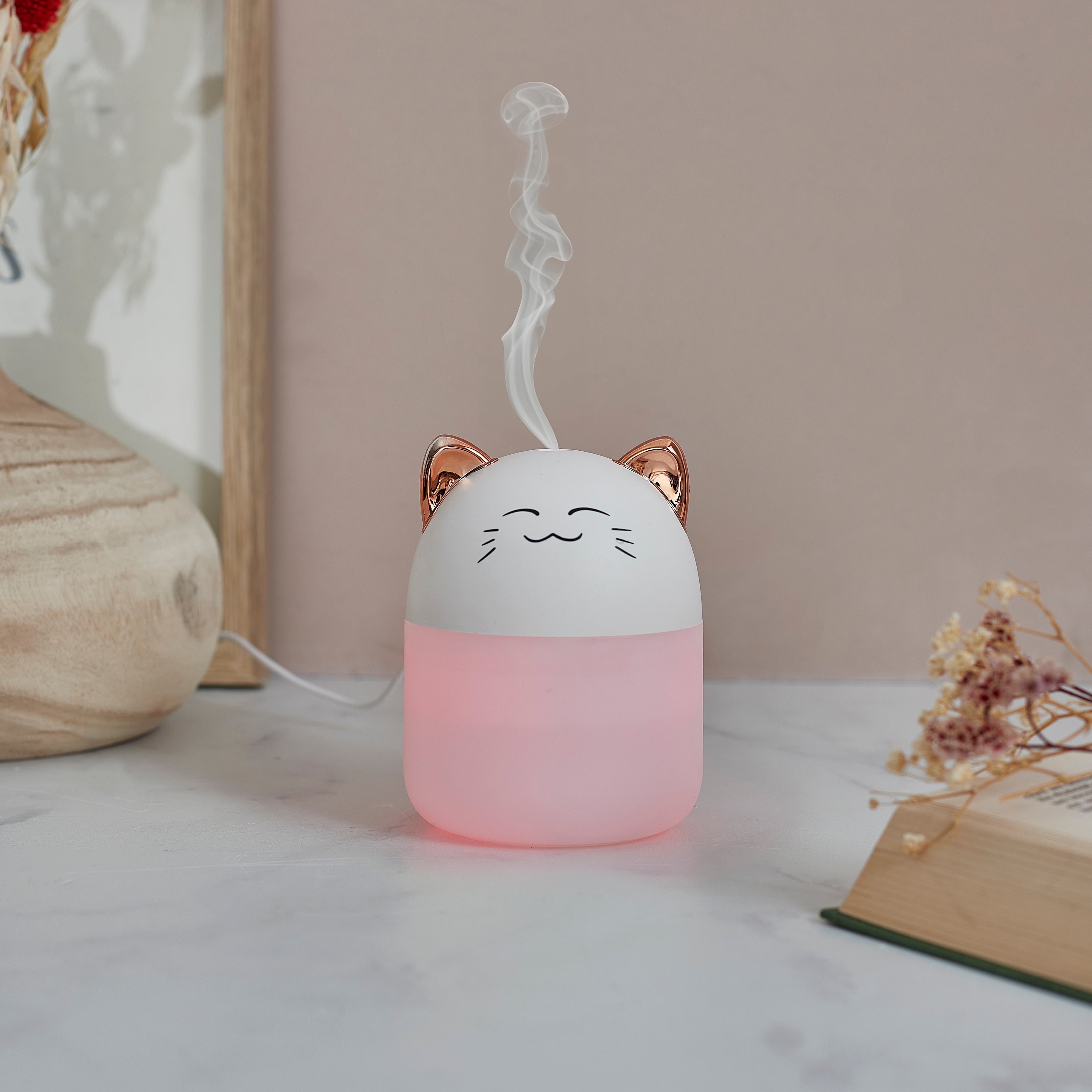 DIFFUSEUR CHAT LED KAWAII