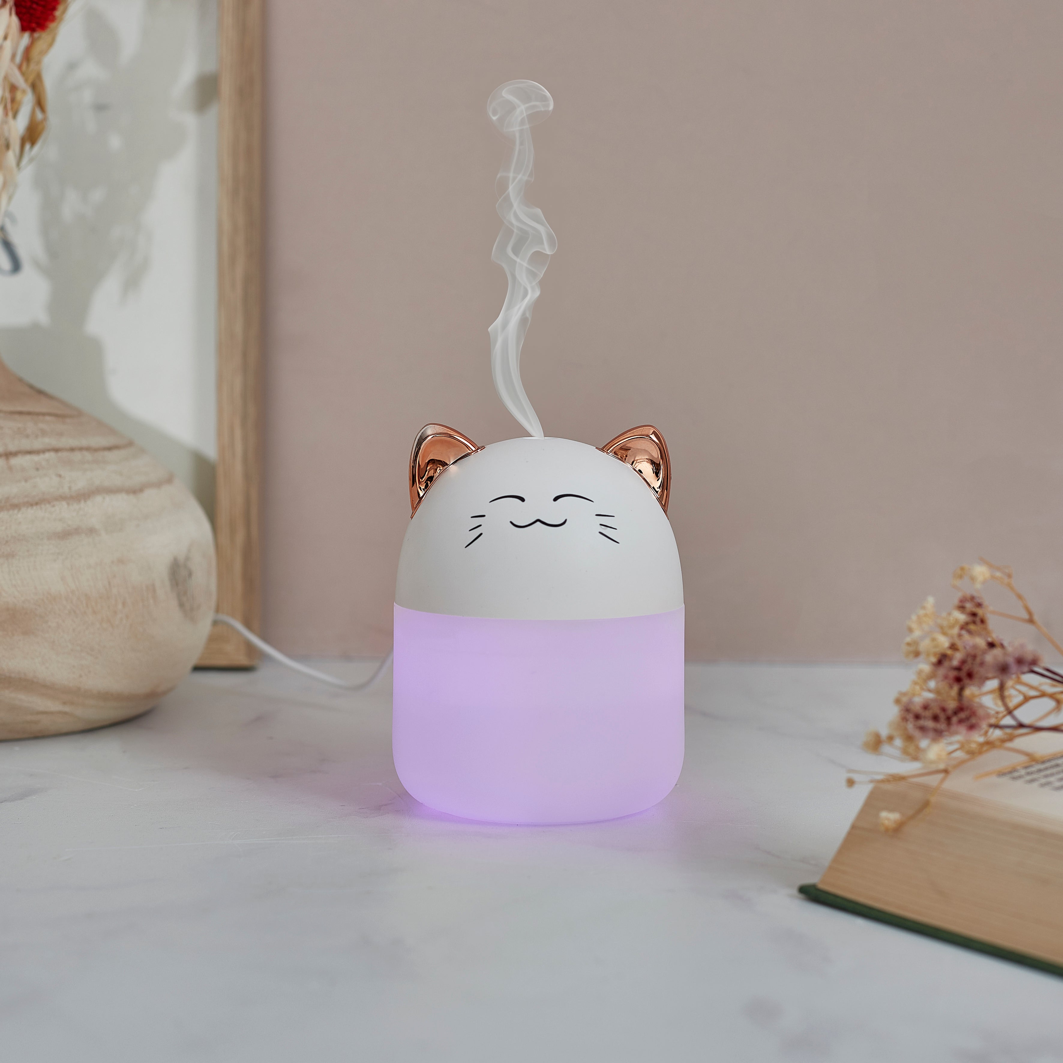 DIFFUSEUR CHAT LED KAWAII