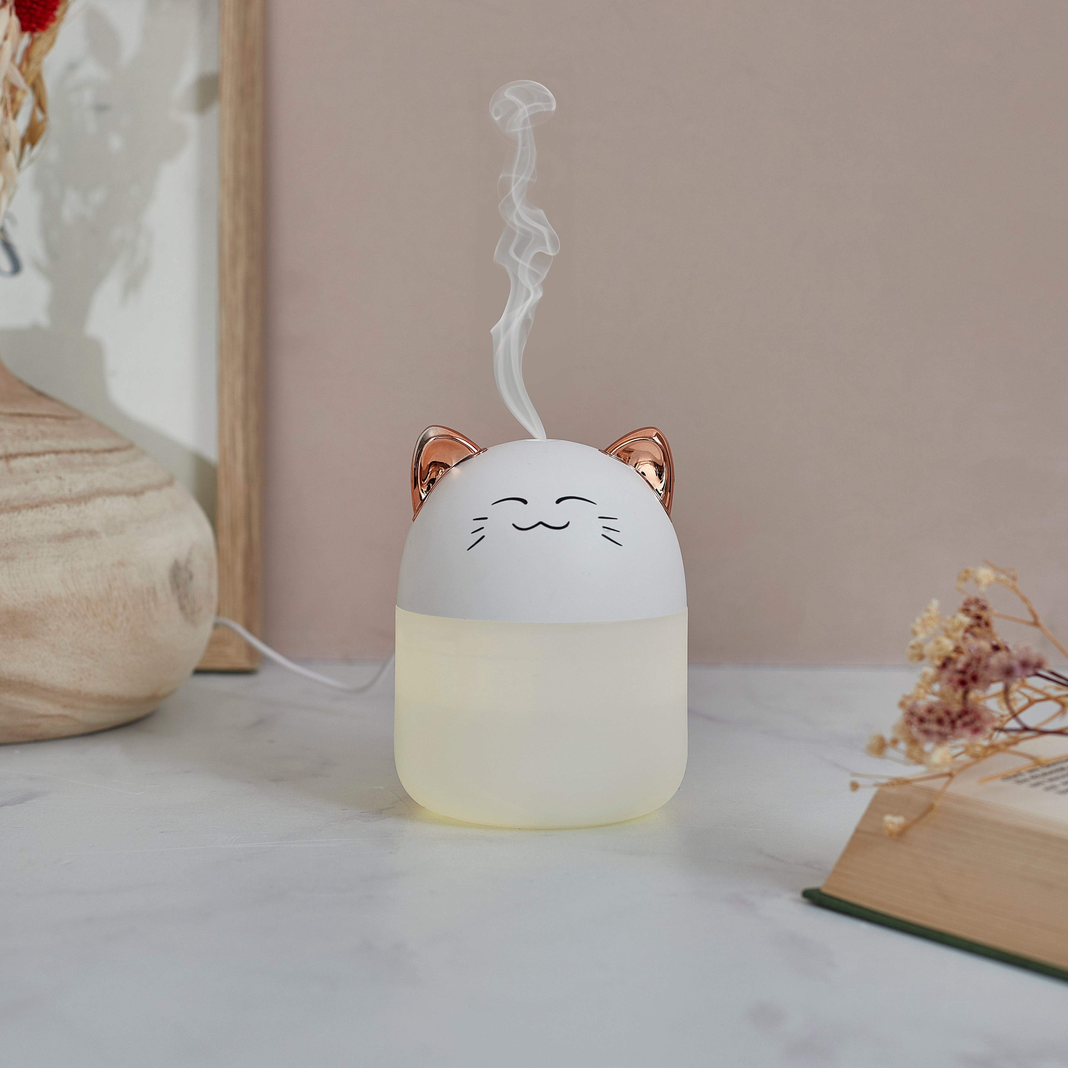 DIFFUSEUR CHAT LED KAWAII