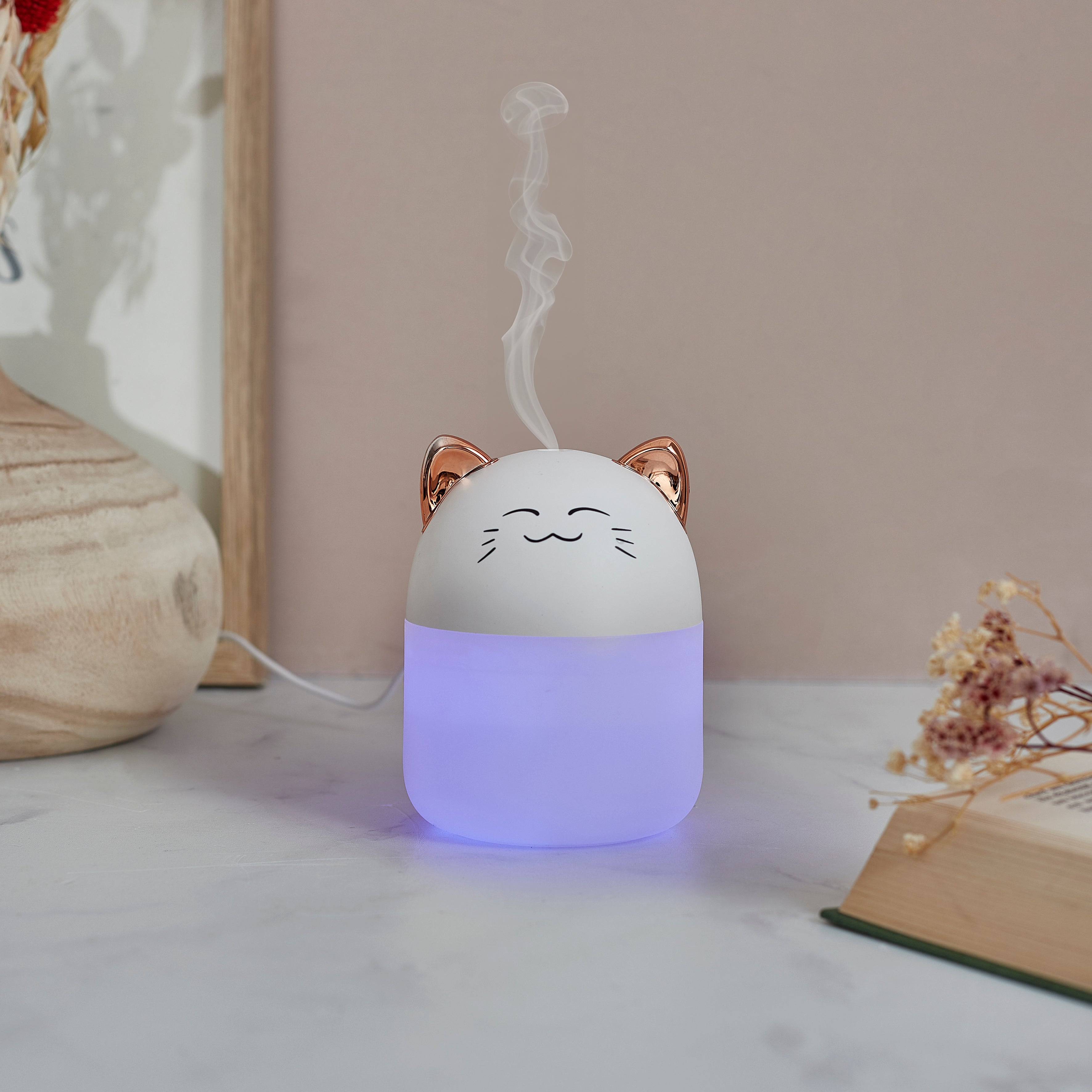 DIFFUSEUR CHAT LED KAWAII