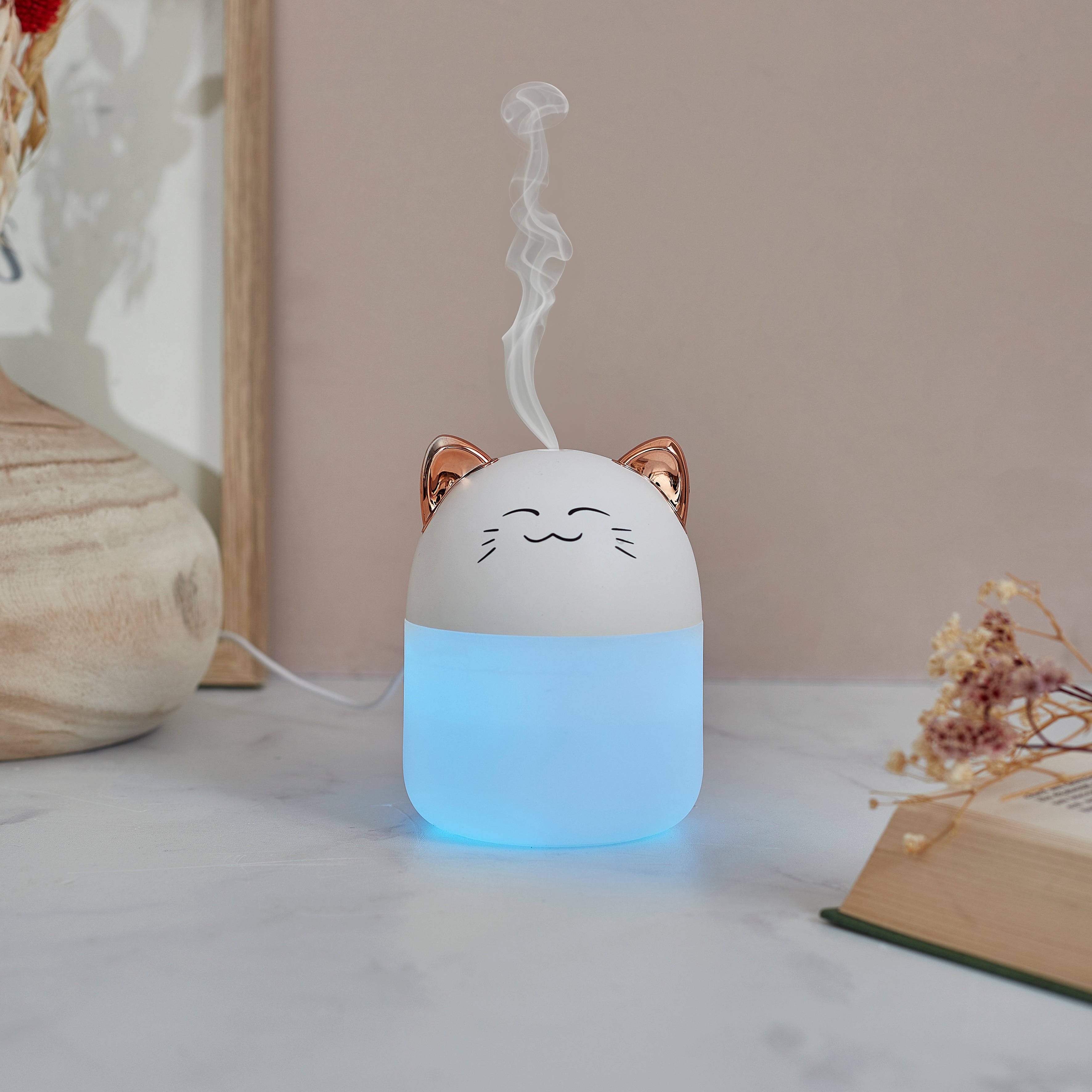 DIFFUSEUR CHAT LED KAWAII