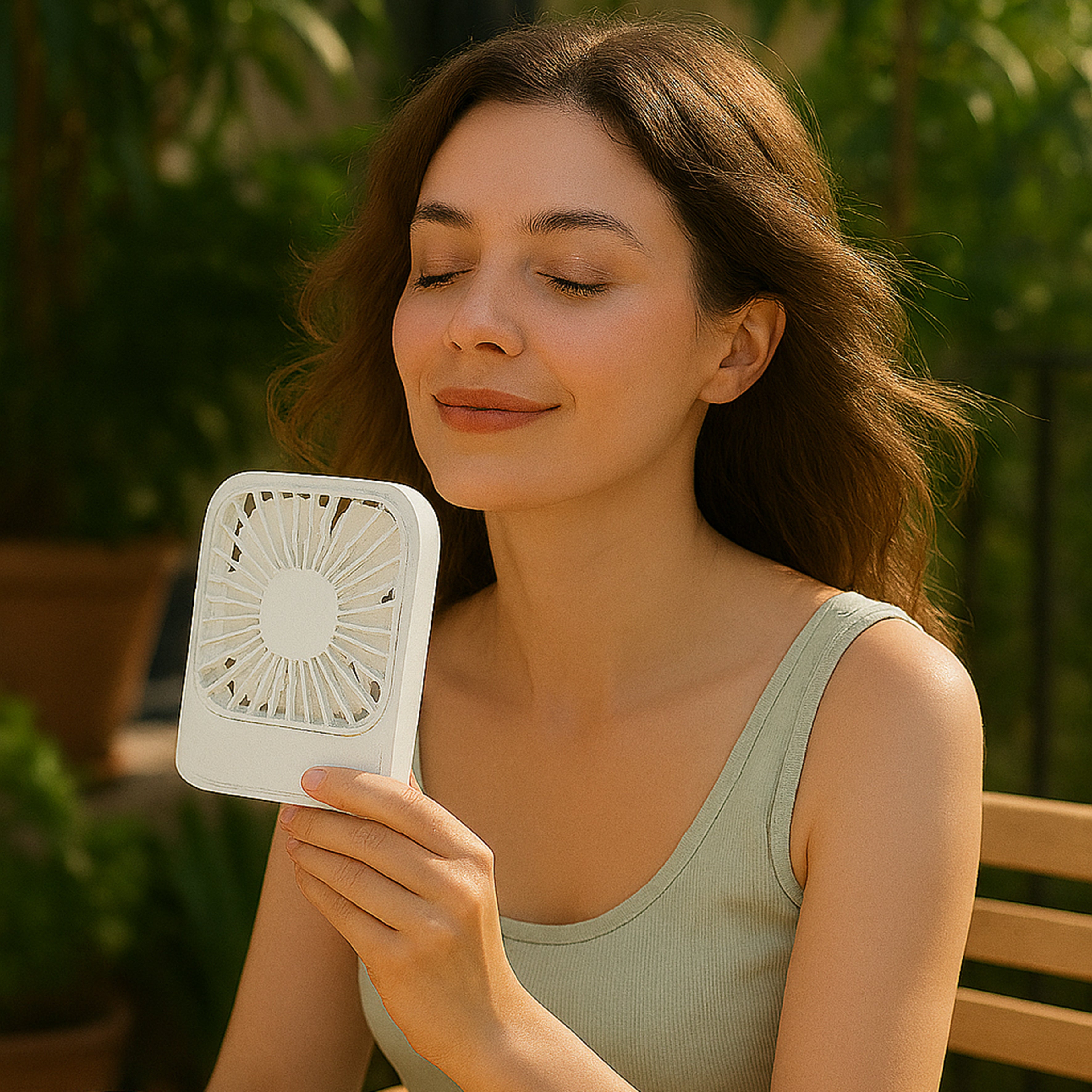 VENTILATEUR PORTABLE COMPACT ET RECHARGEABLE