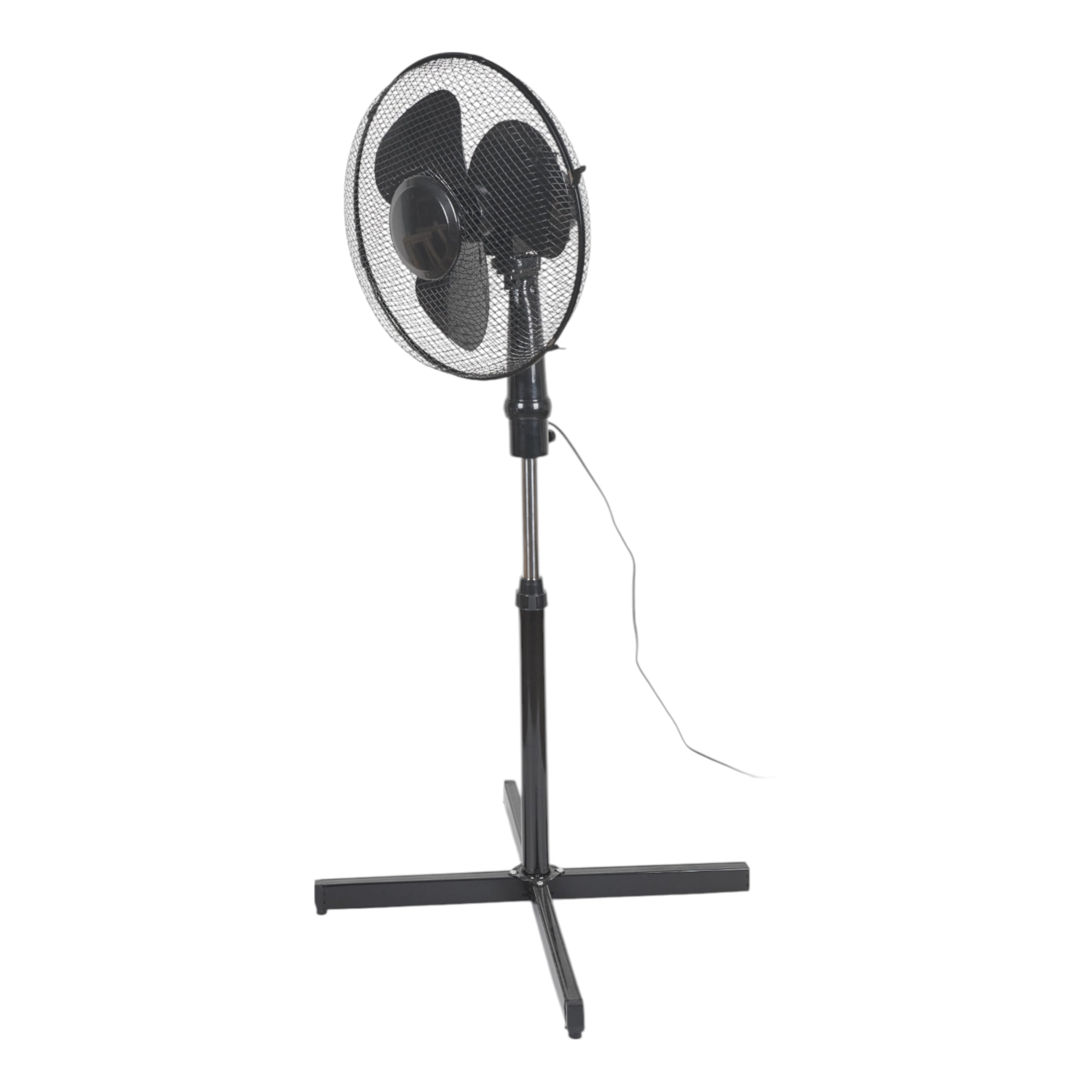 VENTILATEUR SUR PIED H128CM NOIR