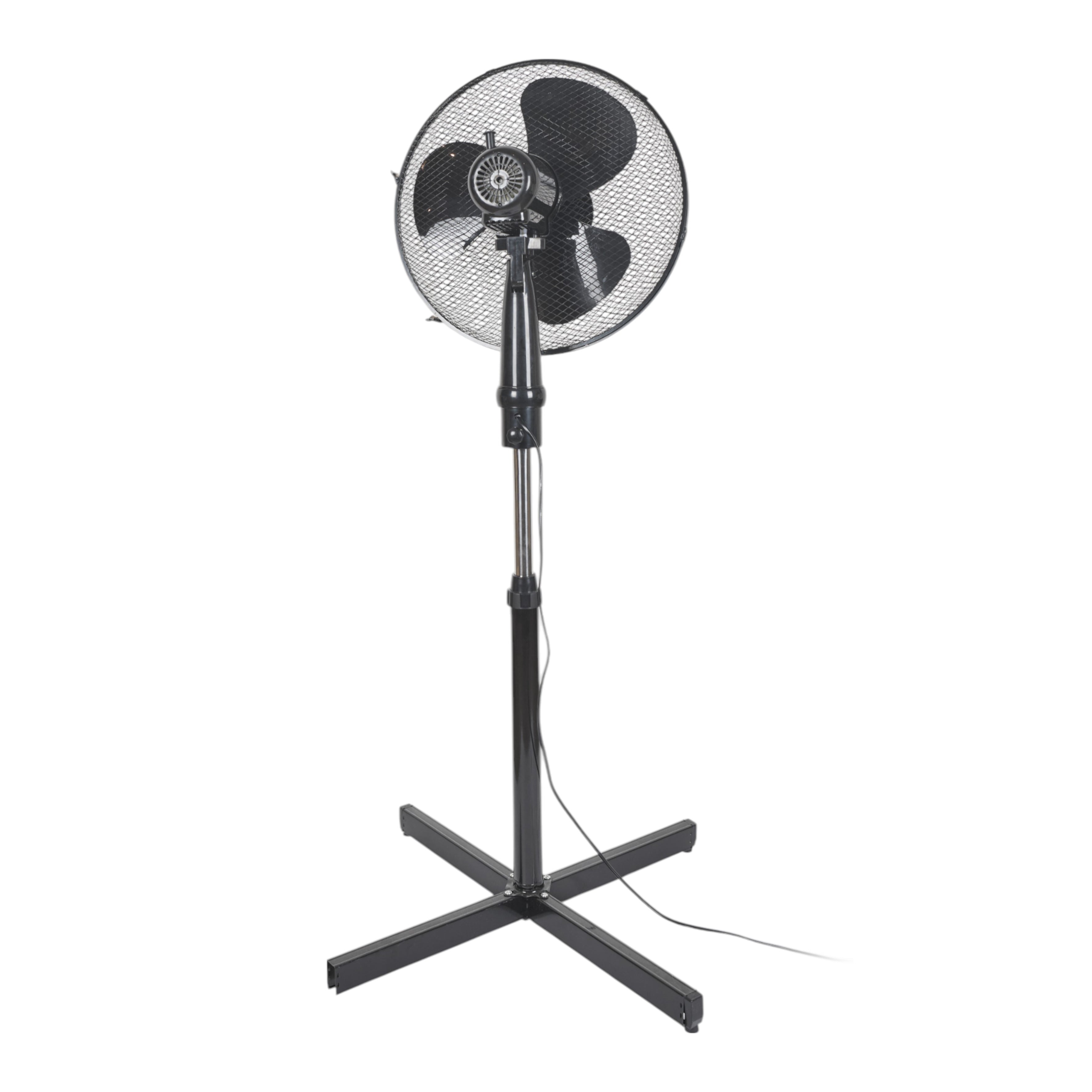 VENTILATEUR SUR PIED H128CM NOIR