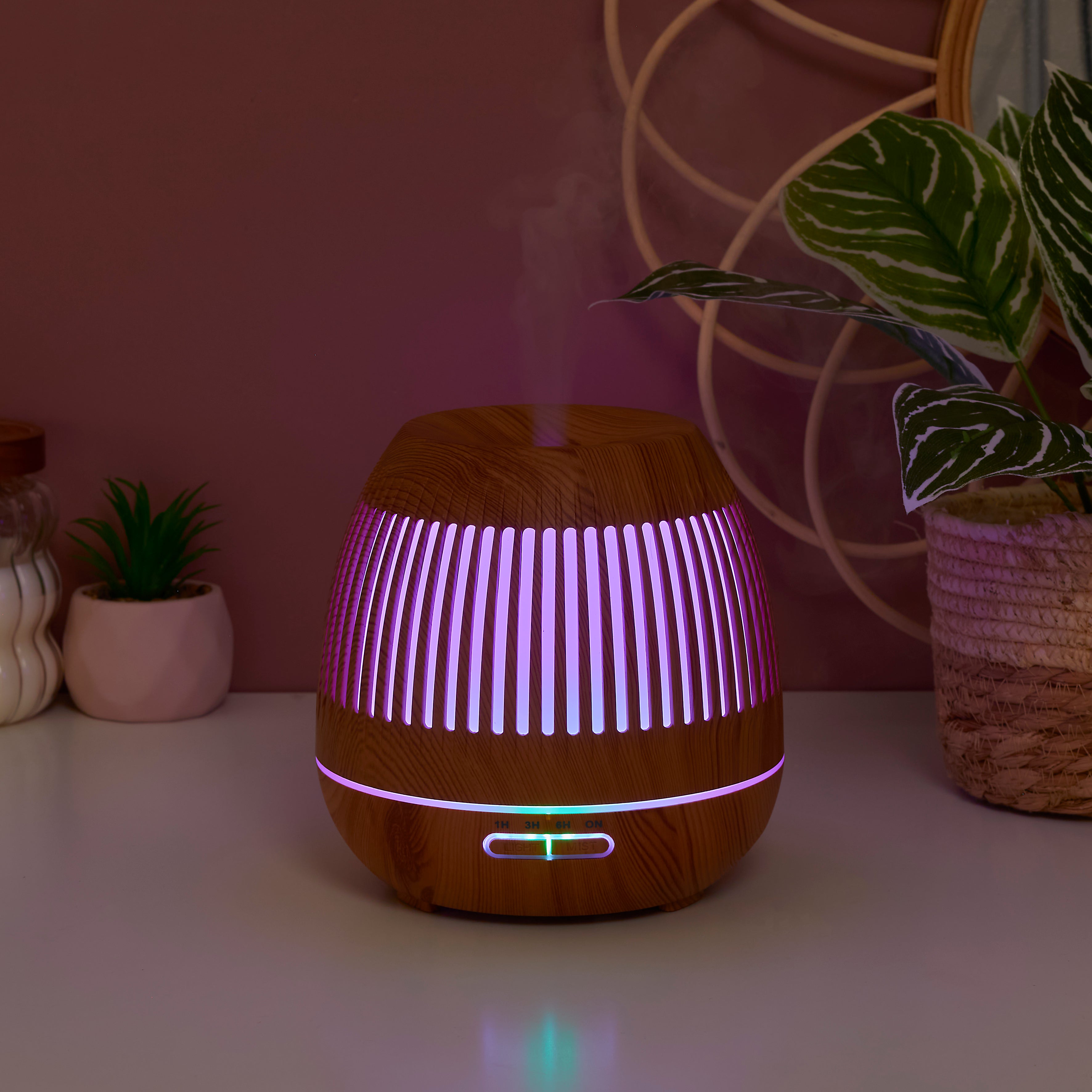 DIFFUSEUR HUILES ESSENTIELLES LED LANTERNE