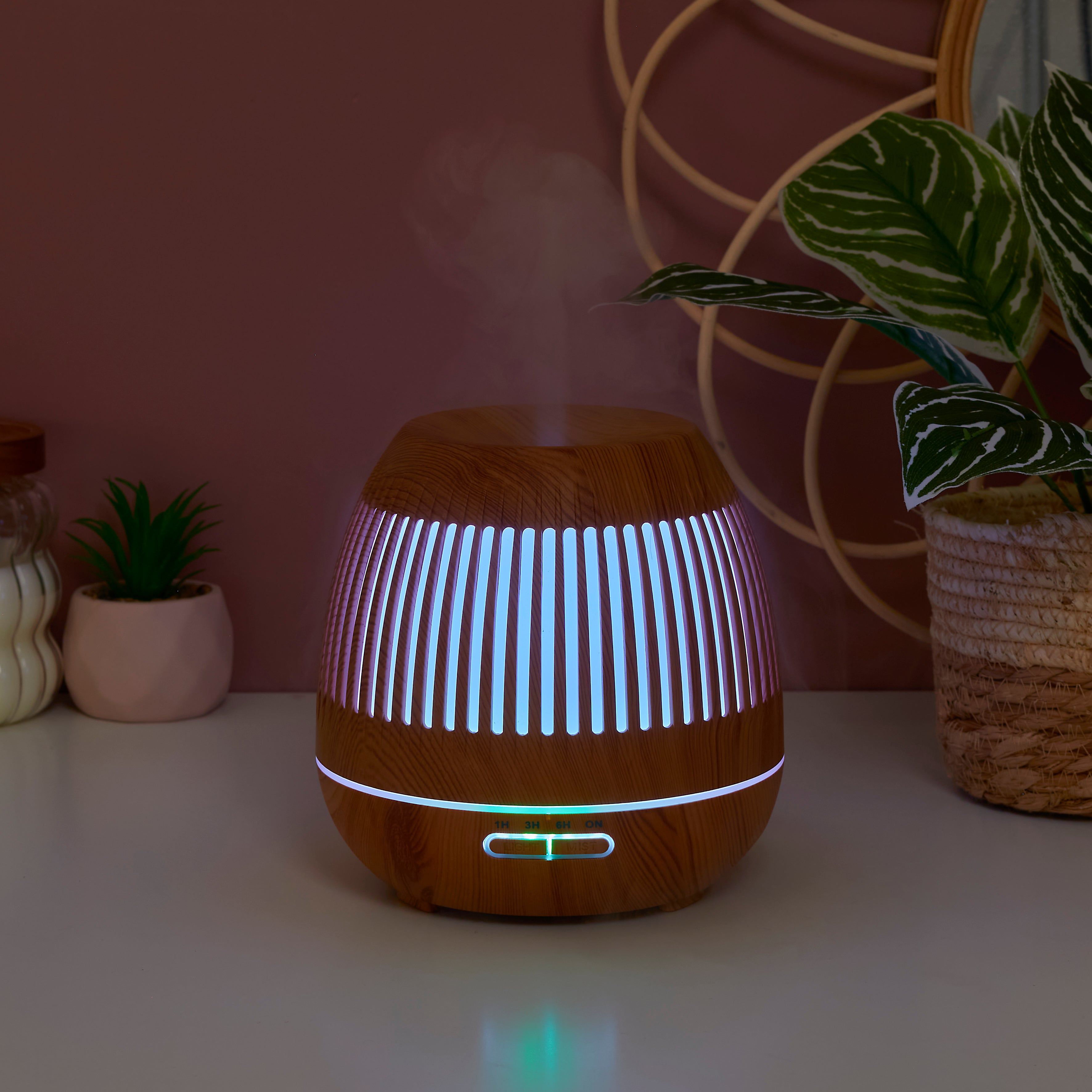 DIFFUSEUR HUILES ESSENTIELLES LED LANTERNE