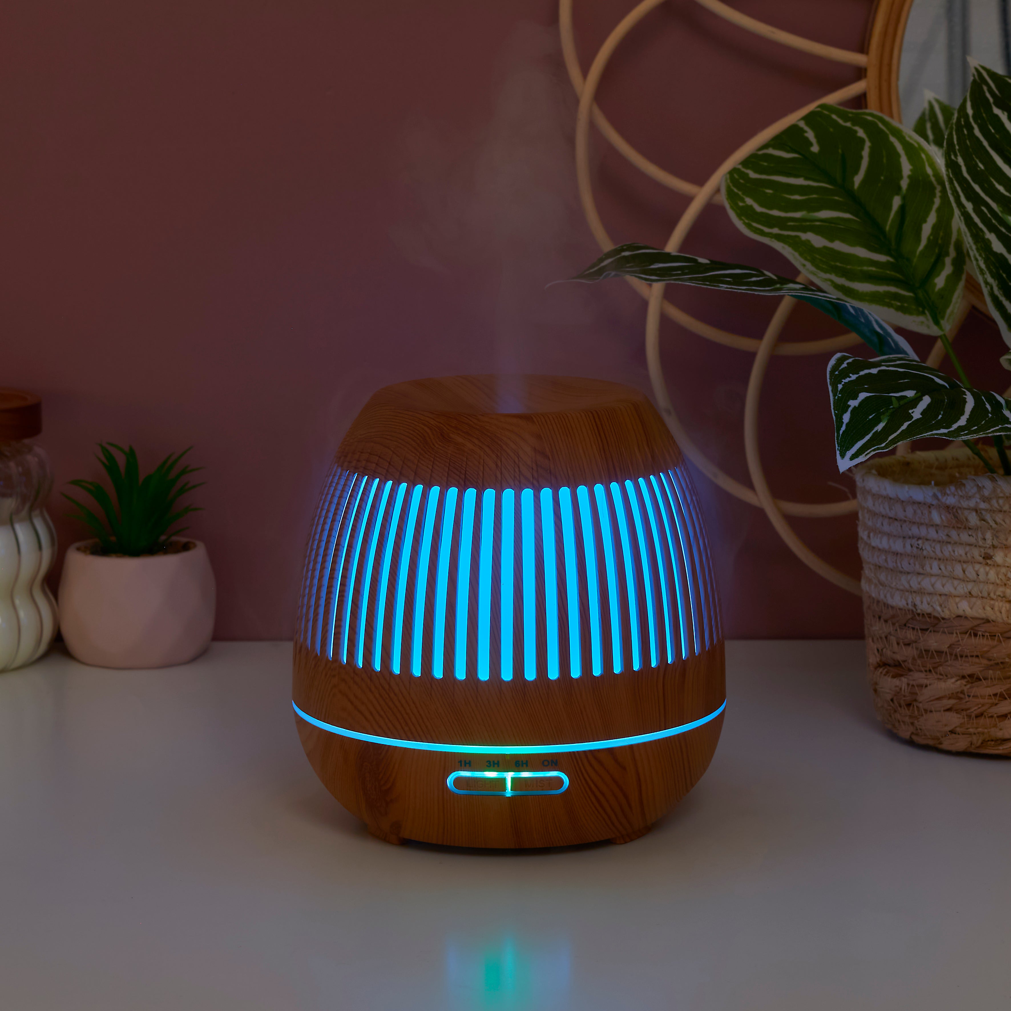 DIFFUSEUR HUILES ESSENTIELLES LED LANTERNE