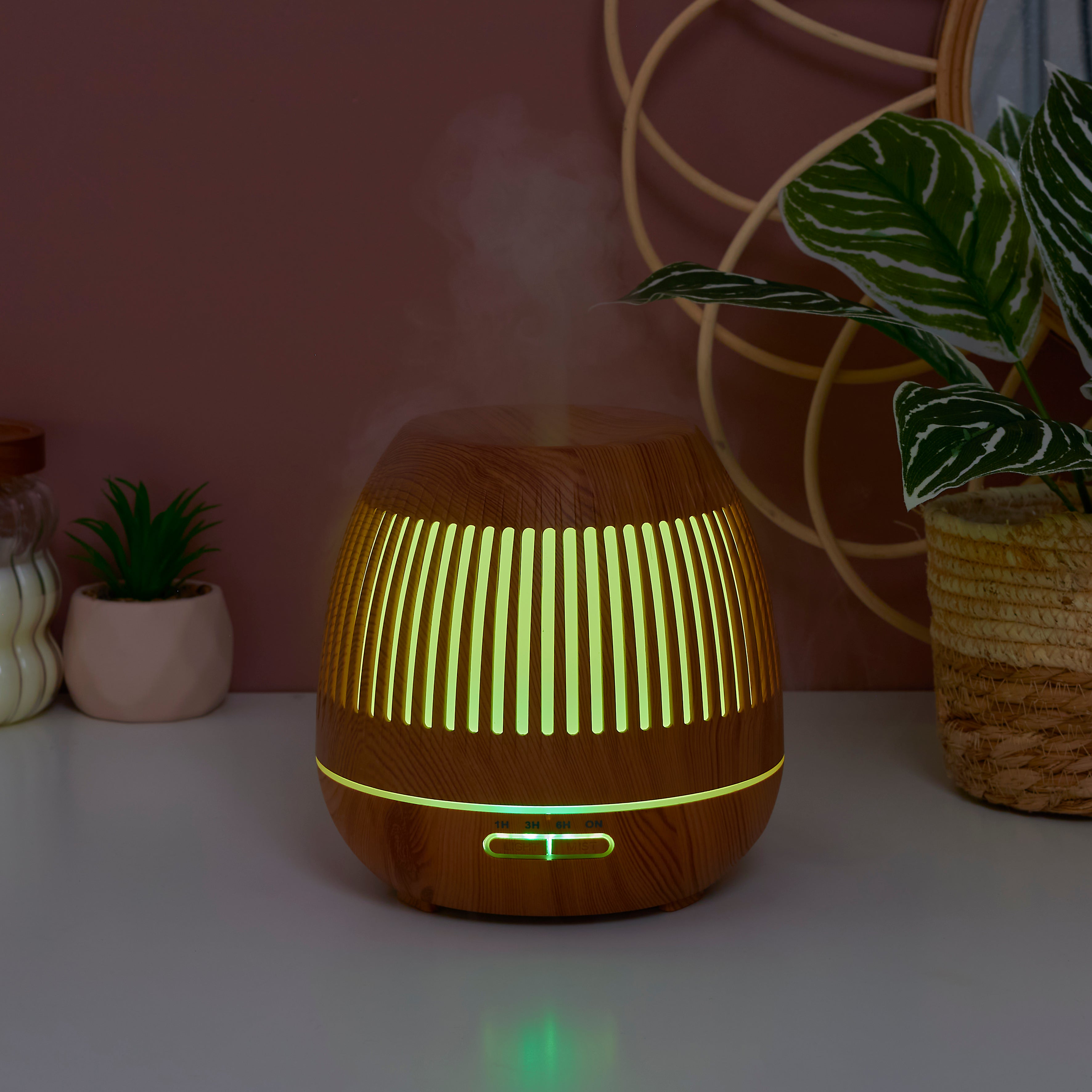 DIFFUSEUR HUILES ESSENTIELLES LED LANTERNE