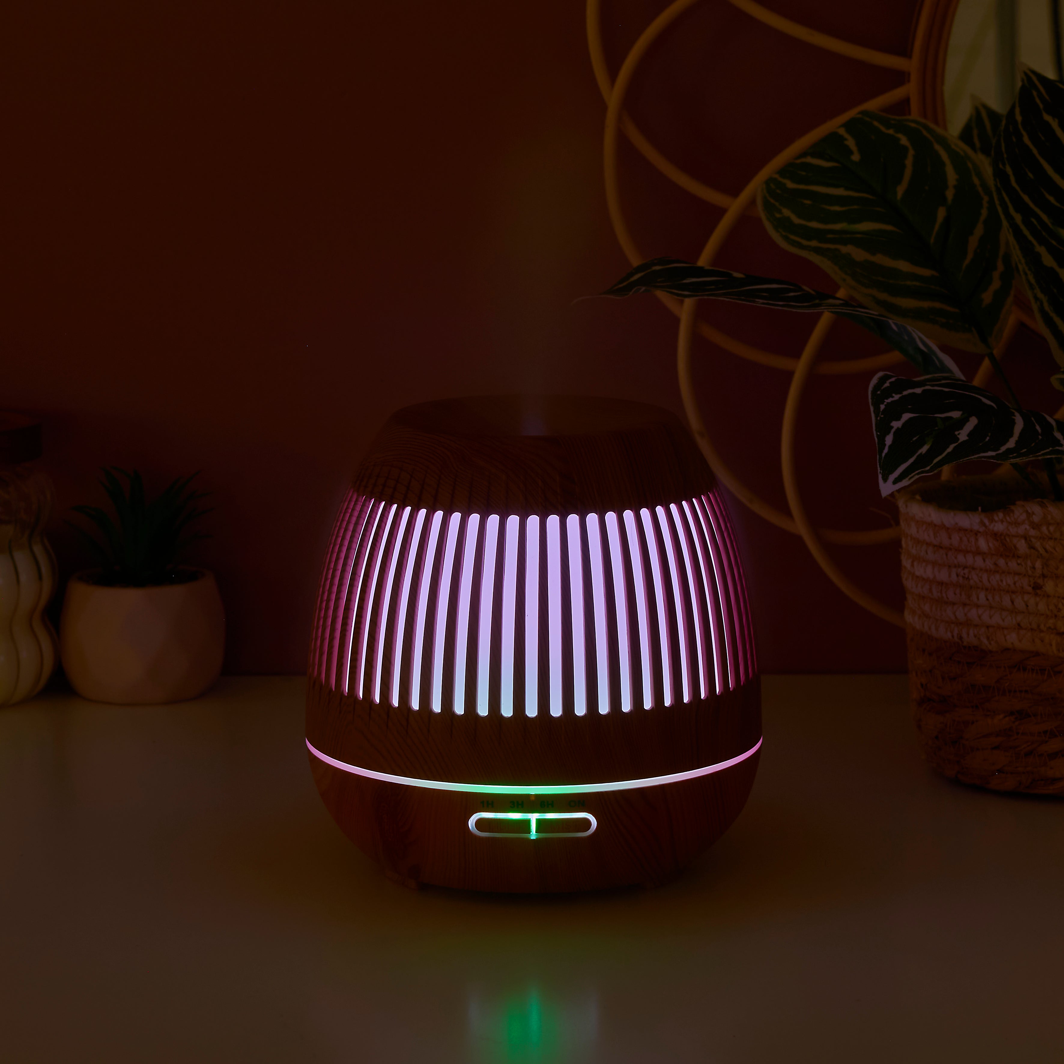 DIFFUSEUR HUILES ESSENTIELLES LED LANTERNE