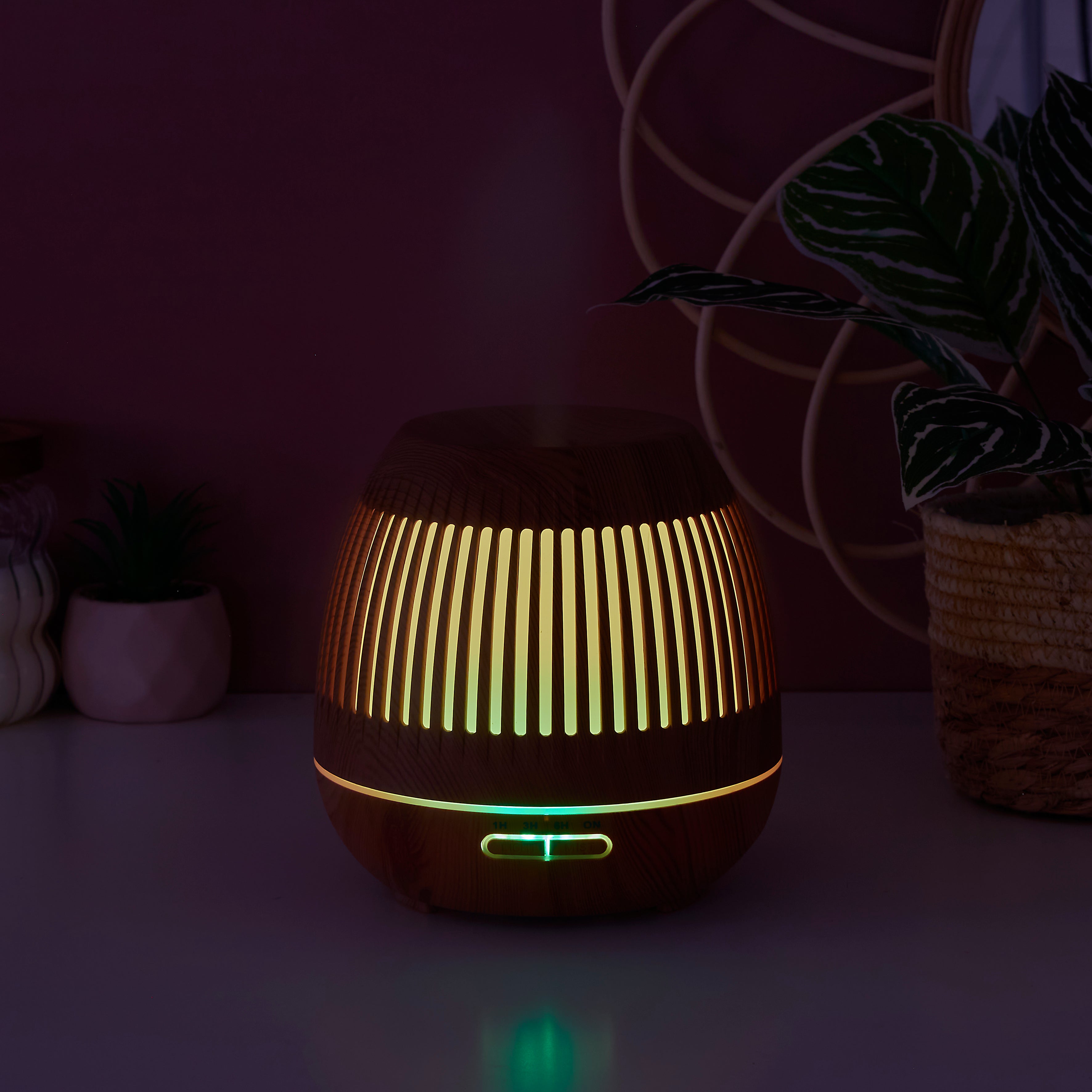 DIFFUSEUR HUILES ESSENTIELLES LED LANTERNE
