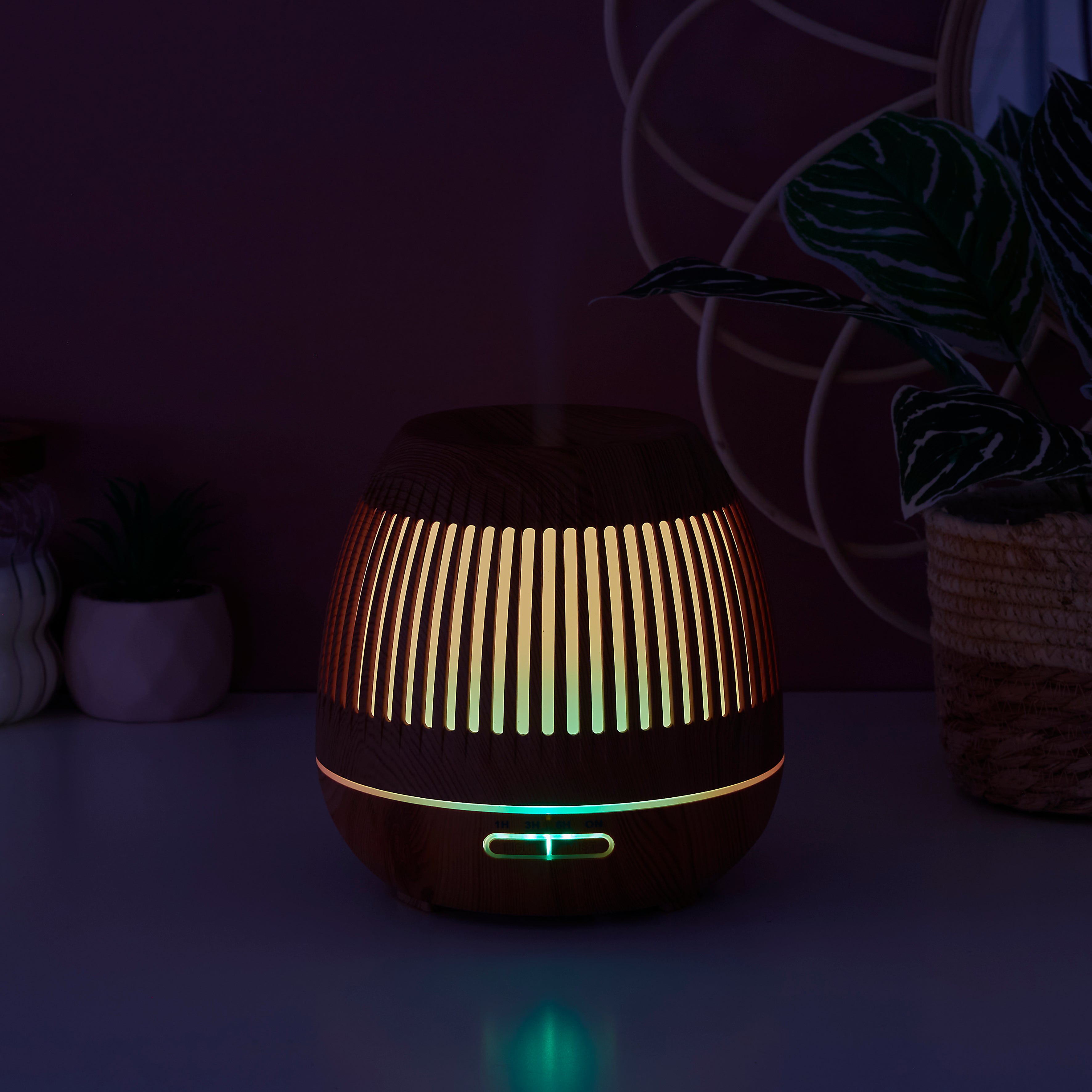 DIFFUSEUR HUILES ESSENTIELLES LED LANTERNE