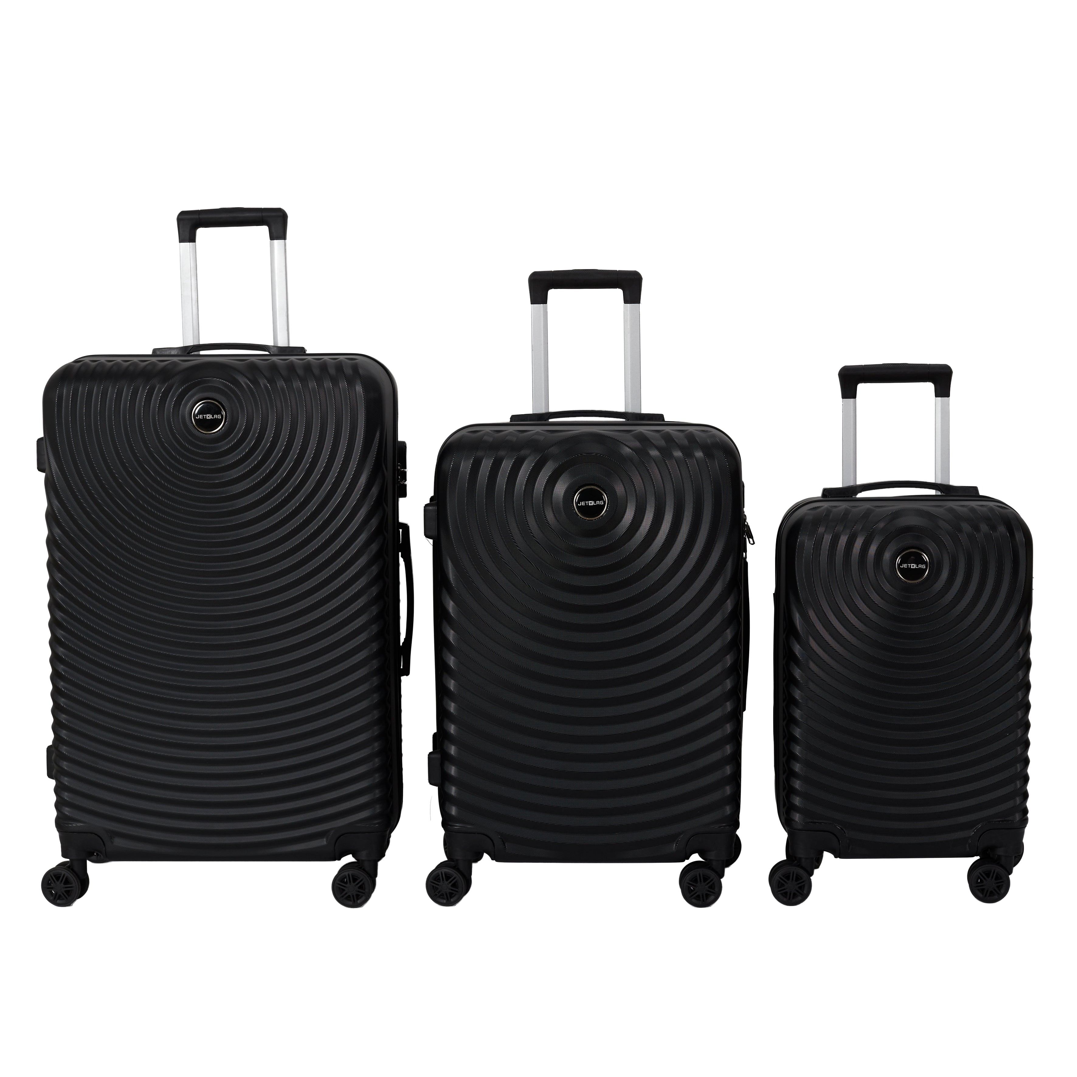 VALISE BARCELONE NOIR X3 39L 68L 95L