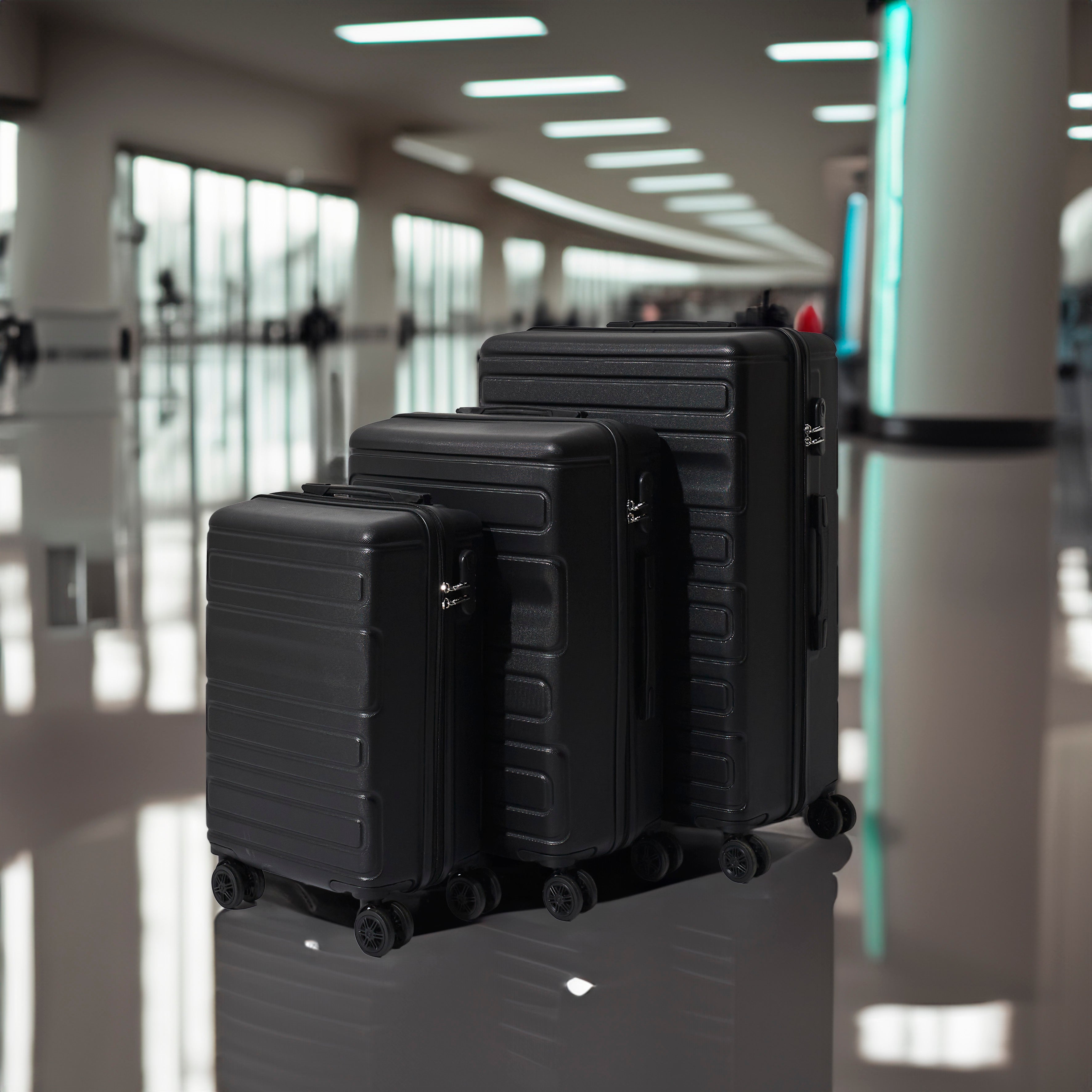 VALISE ACAPULCO NOIRE X3 35L 66L 104L