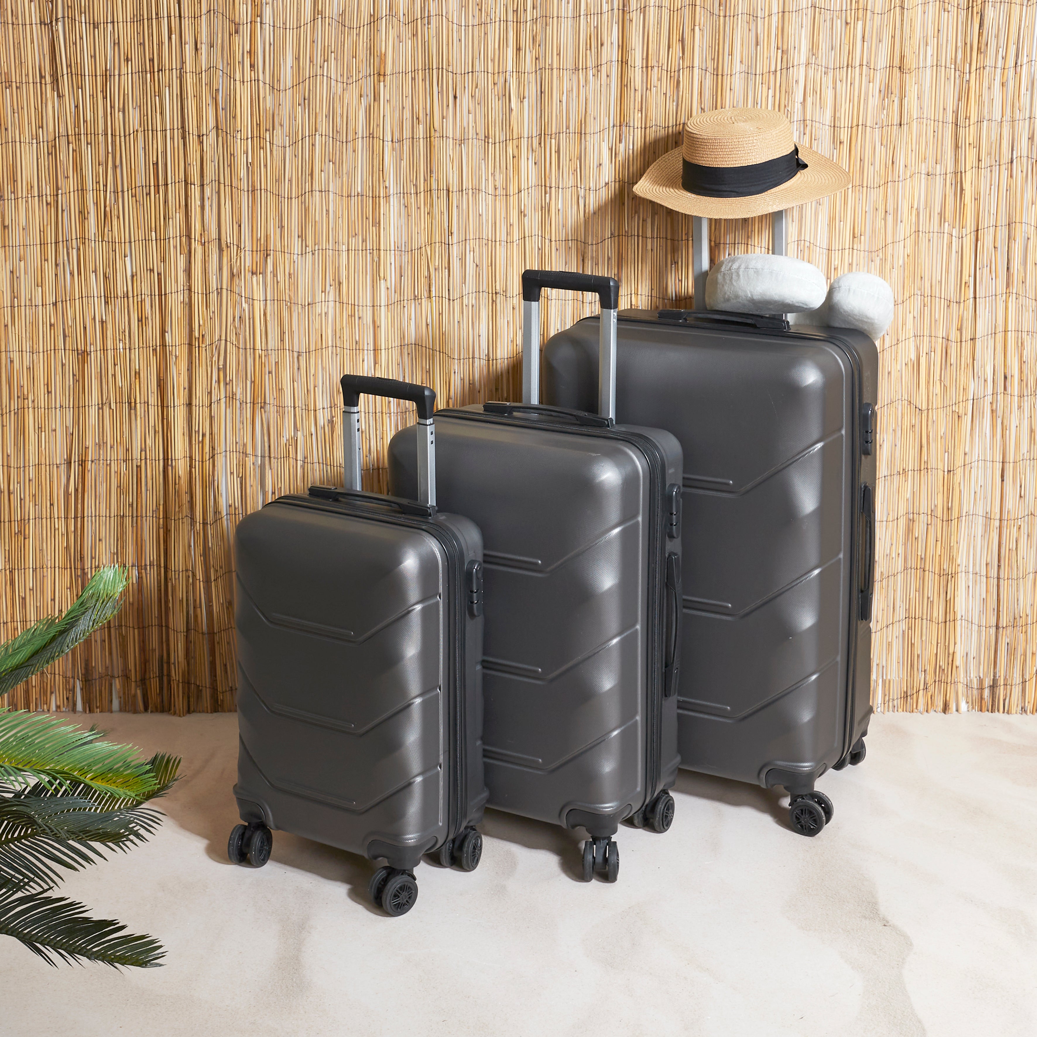 VALISE LONDRES GRISE X3 36L 65L 103L
