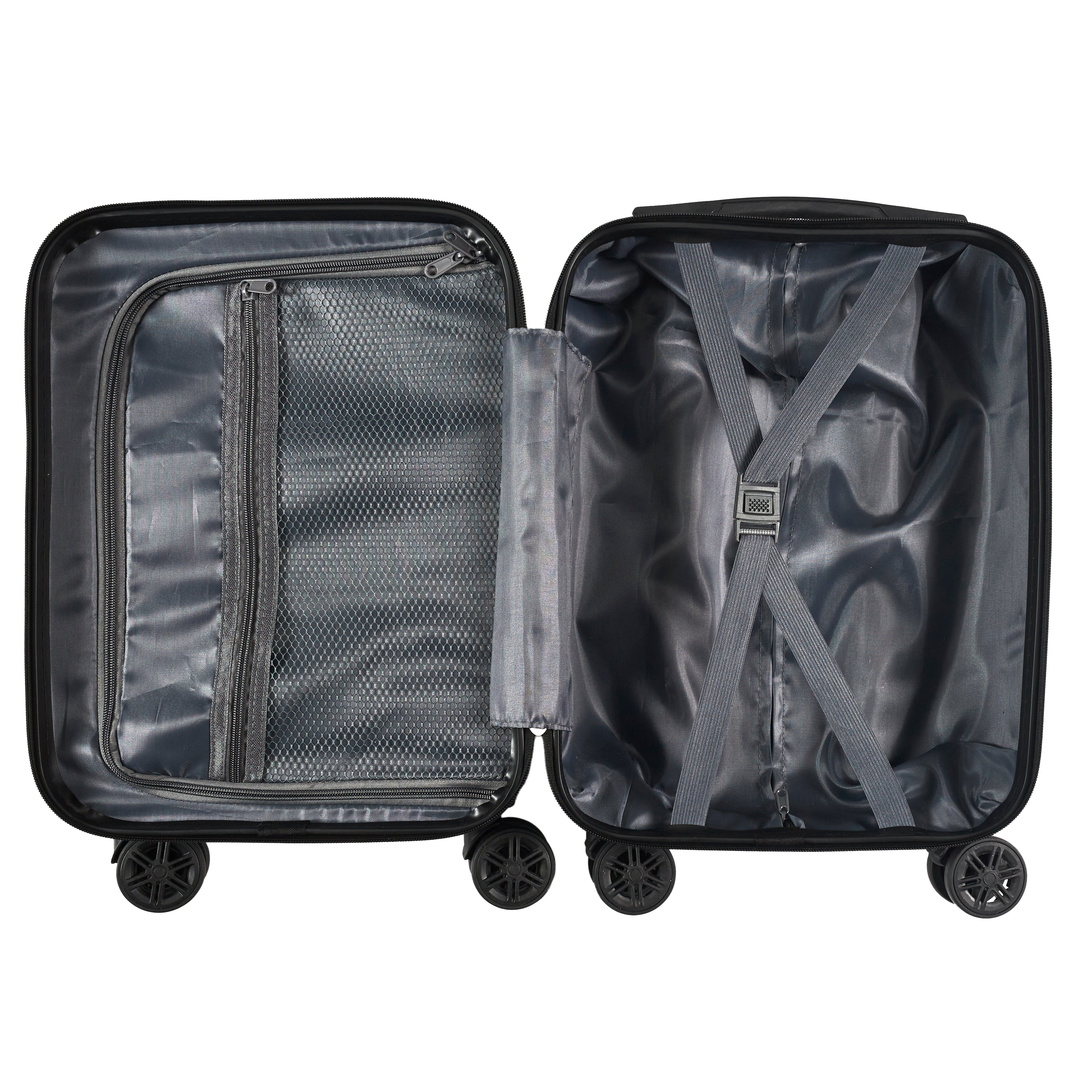 VALISE CABINE EMBOSSEES ROSE 29L