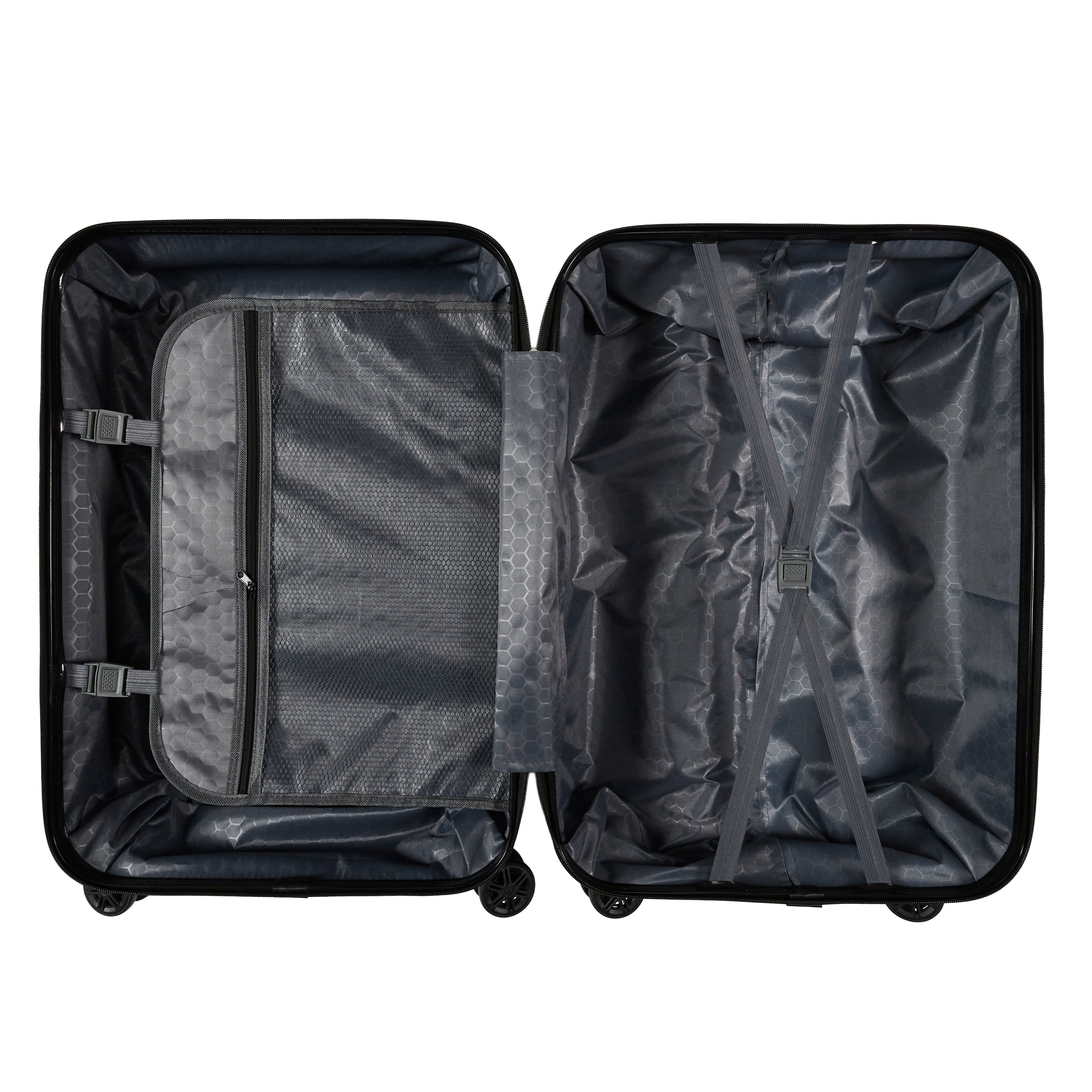 VALISE IBIZA GRISE X3 43L 68L 95L
