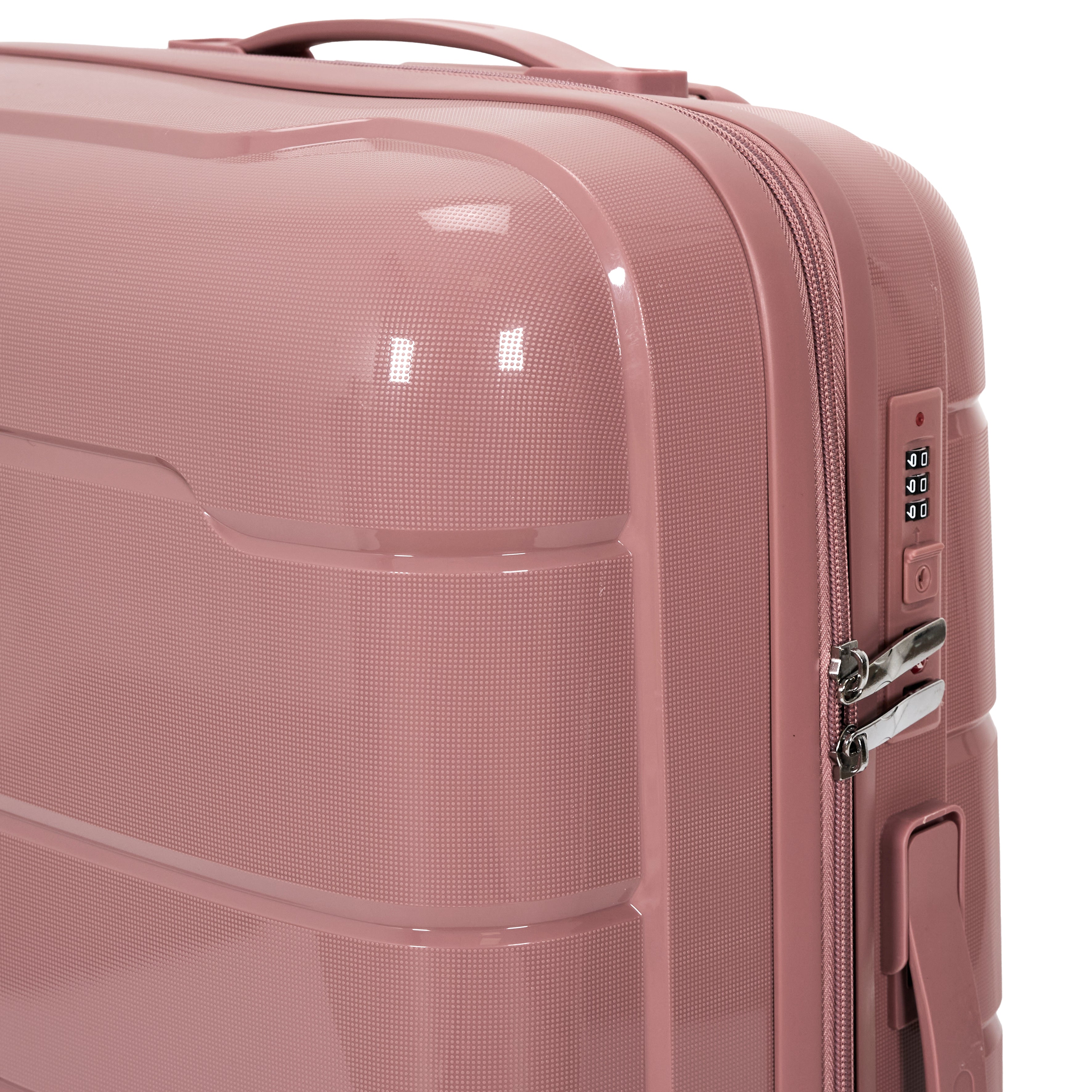 VALISE MADRID ROSE POUDRE X4 13L 38L 71L 107L