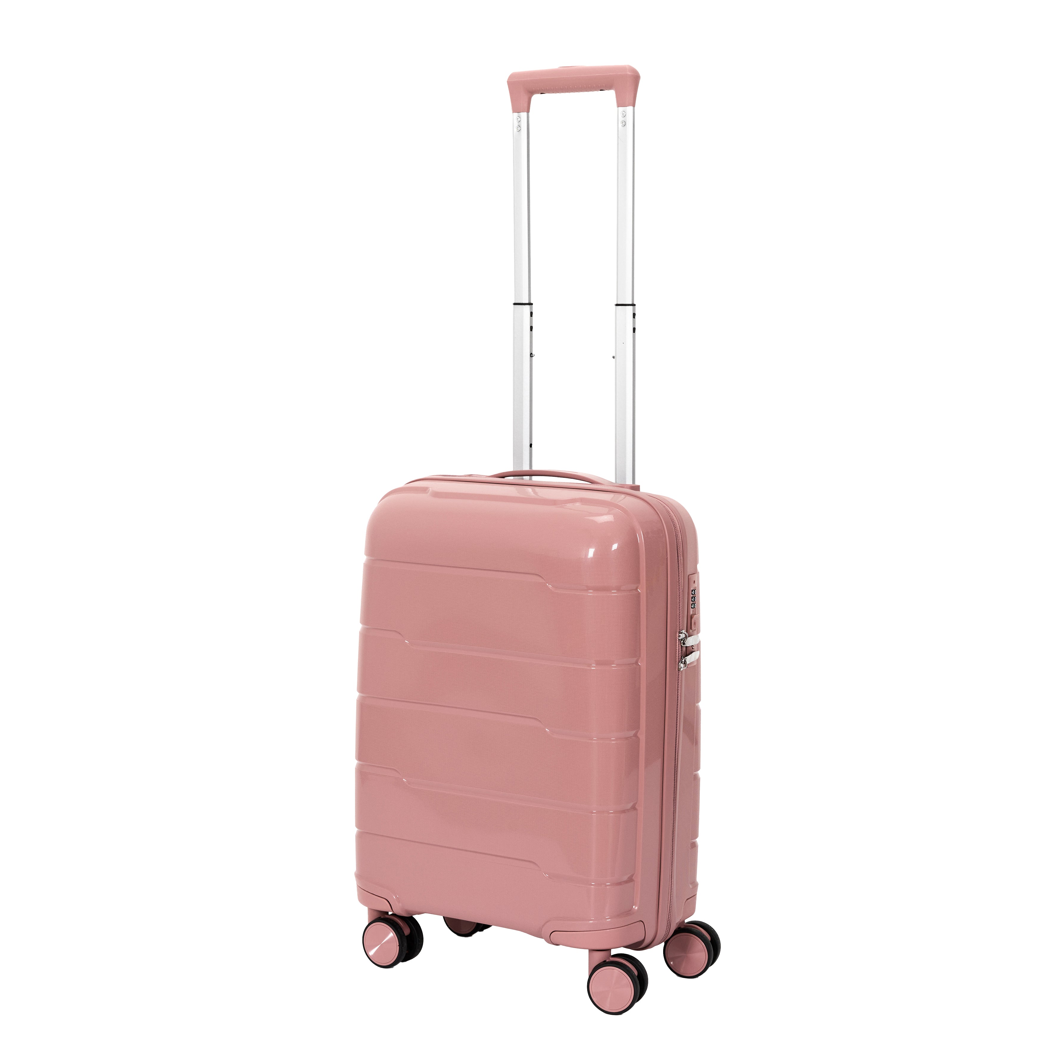 VALISE MADRID ROSE POUDRE X4 13L 38L 71L 107L