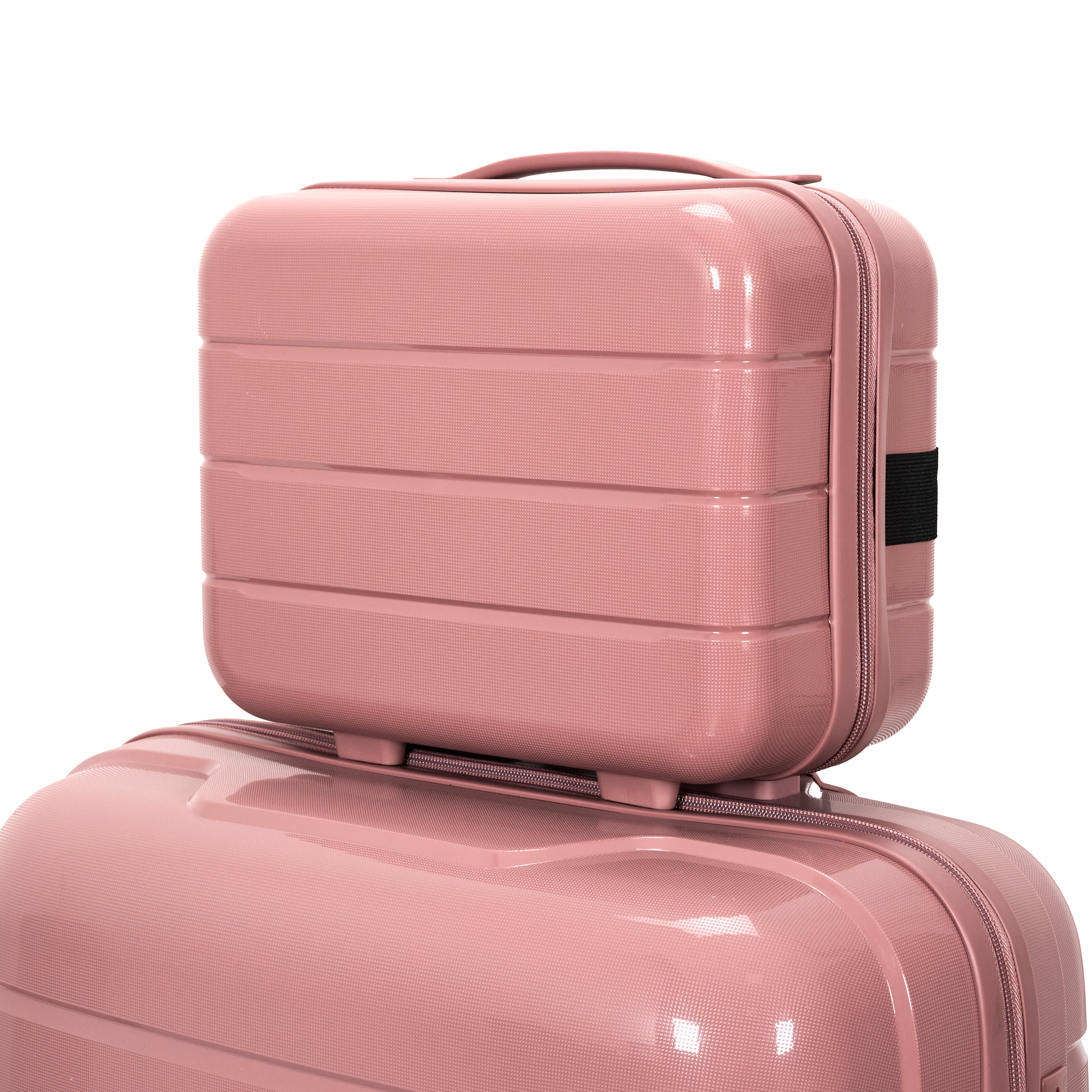 VALISE MADRID ROSE POUDRE X4 13L 38L 71L 107L