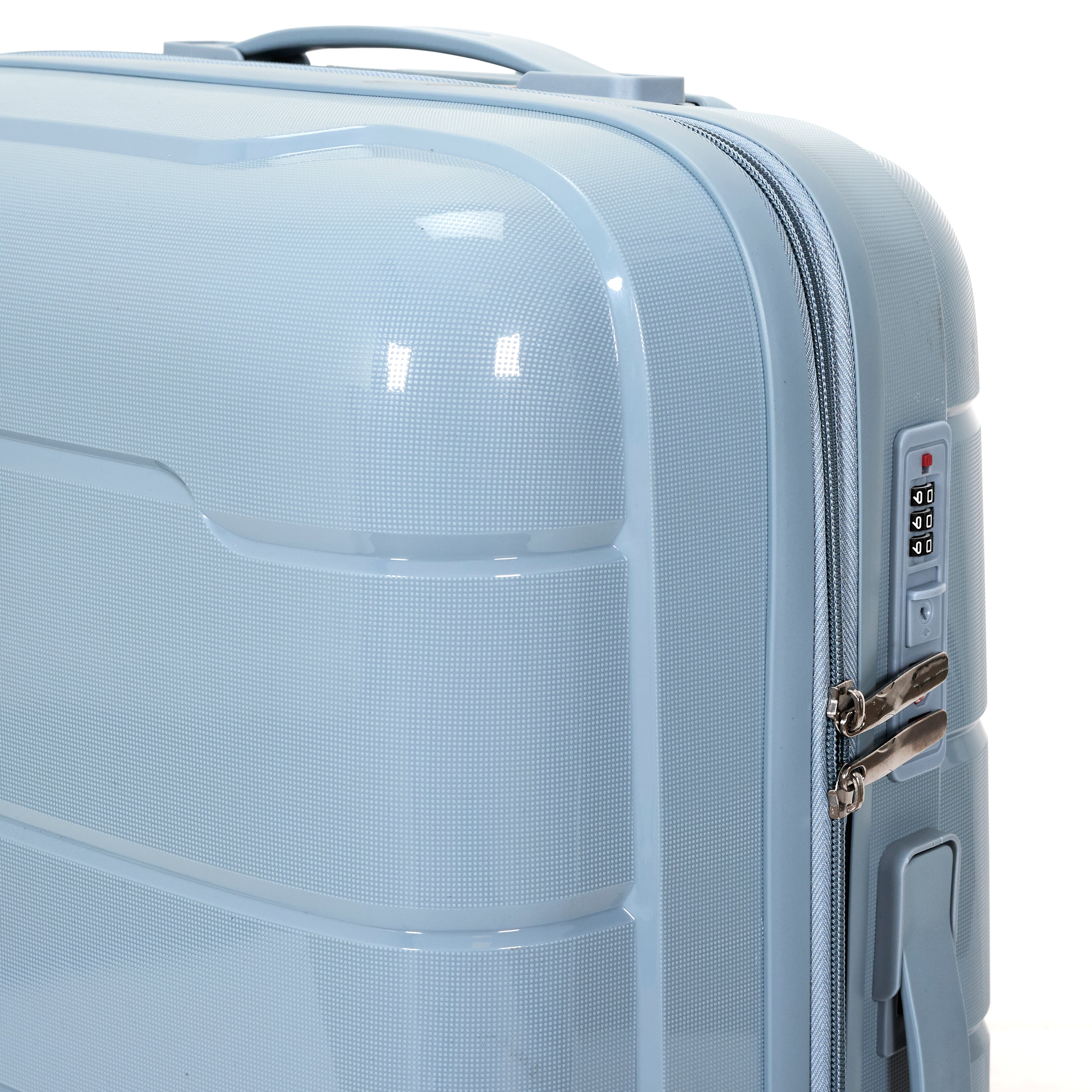 VALISE MADRID BLEU GRIS X3 38L 71L 107L