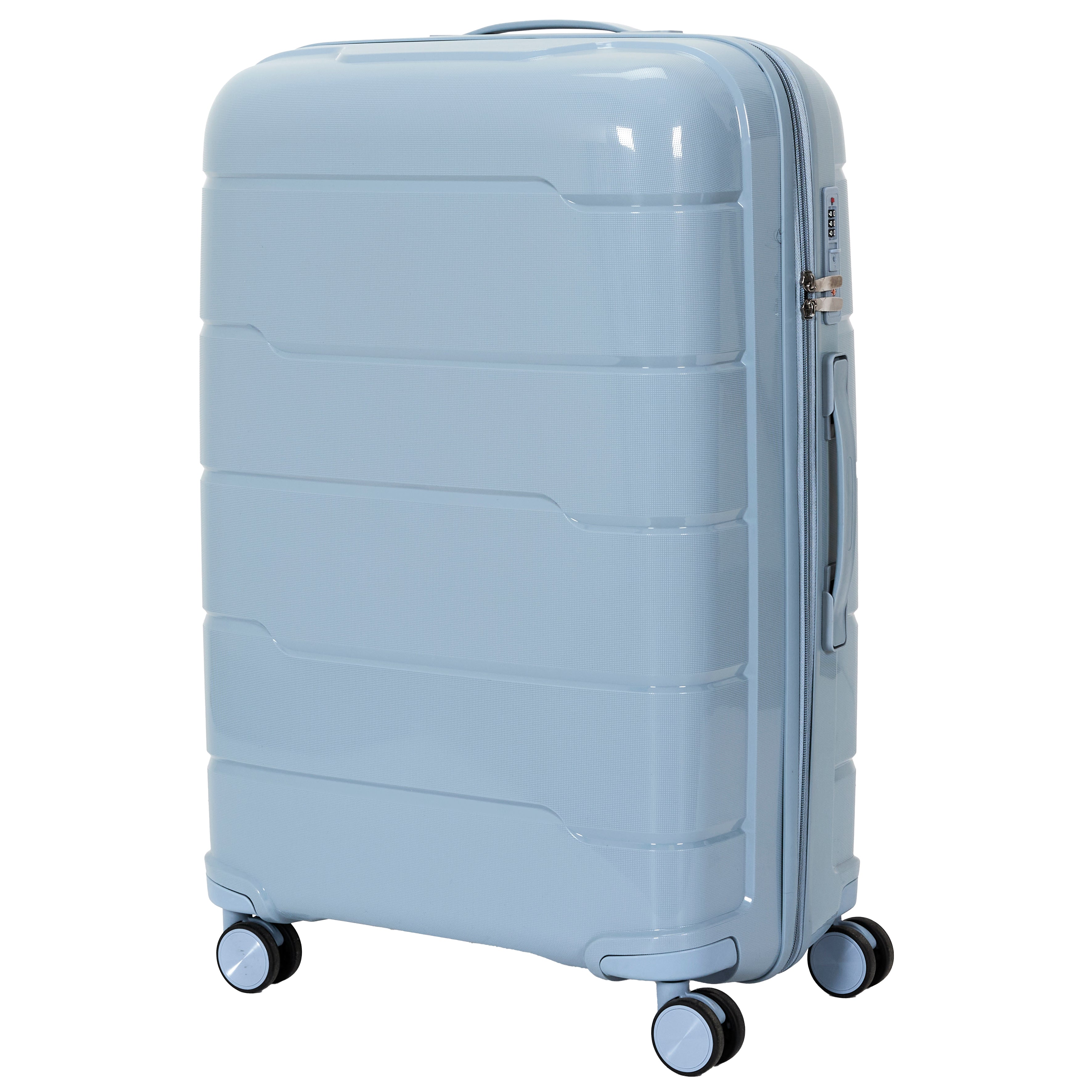 VALISE MADRID BLEU GRIS X3 38L 71L 107L