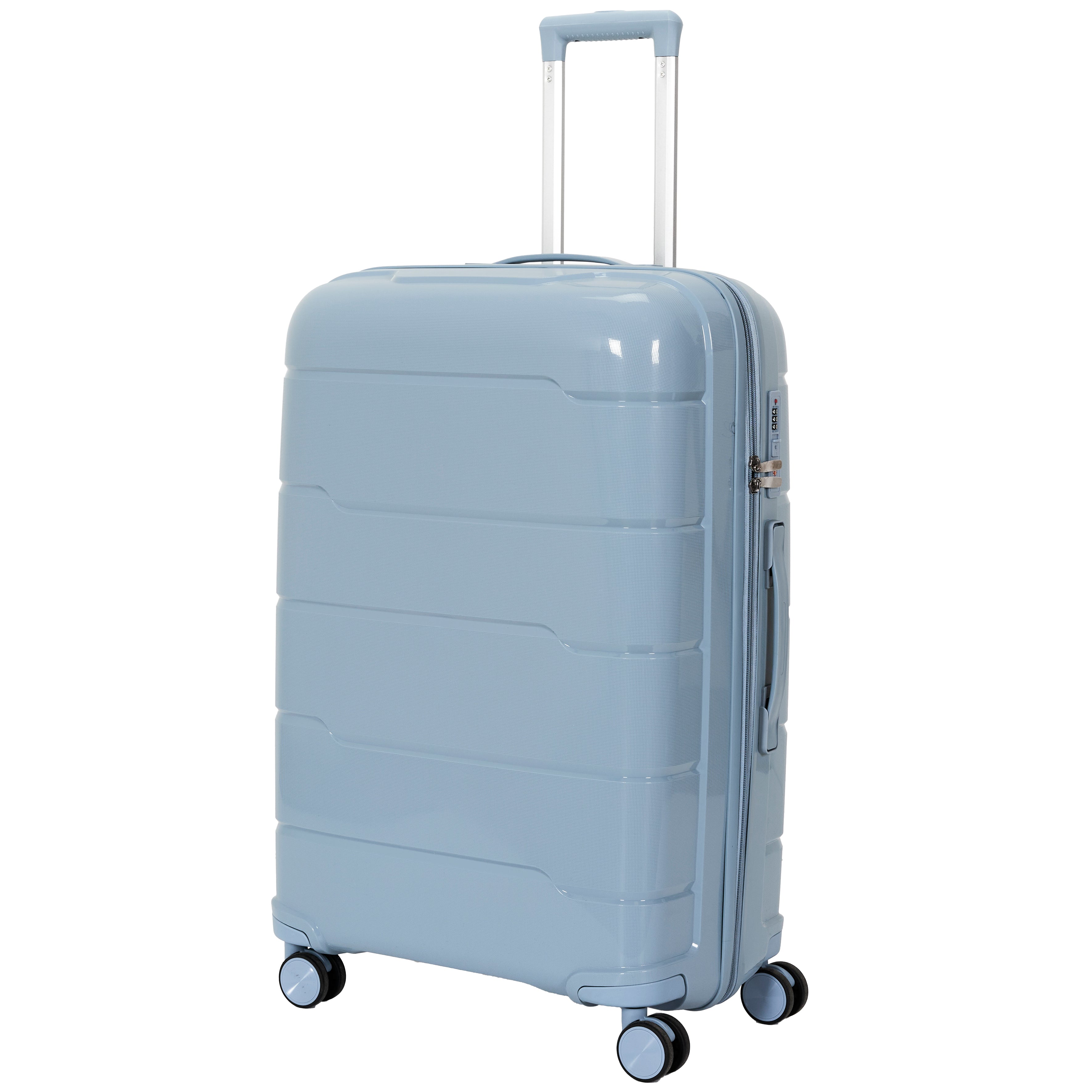 VALISE MADRID BLEU GRIS X3 38L 71L 107L