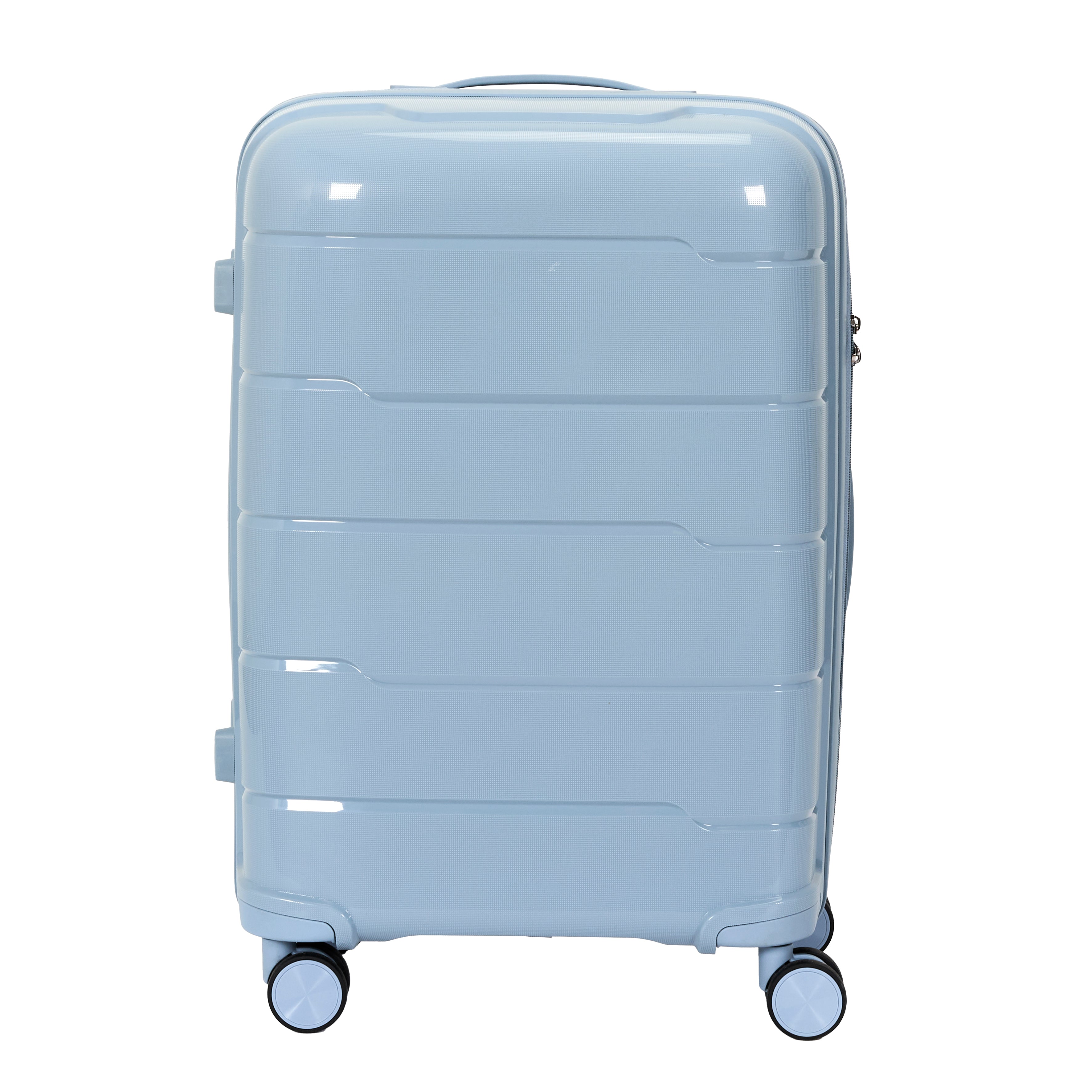 VALISE MADRID BLEU GRIS X3 38L 71L 107L