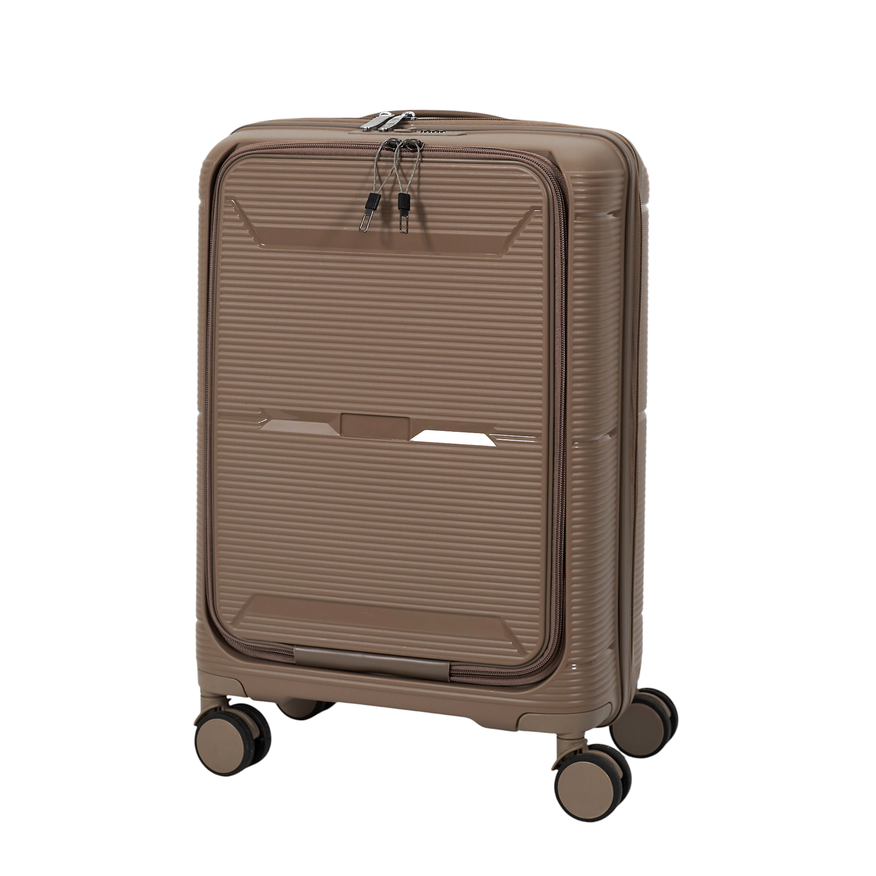 VALISE CABINE BEIGE OUVERTURE FRONTALE SYDNEY
