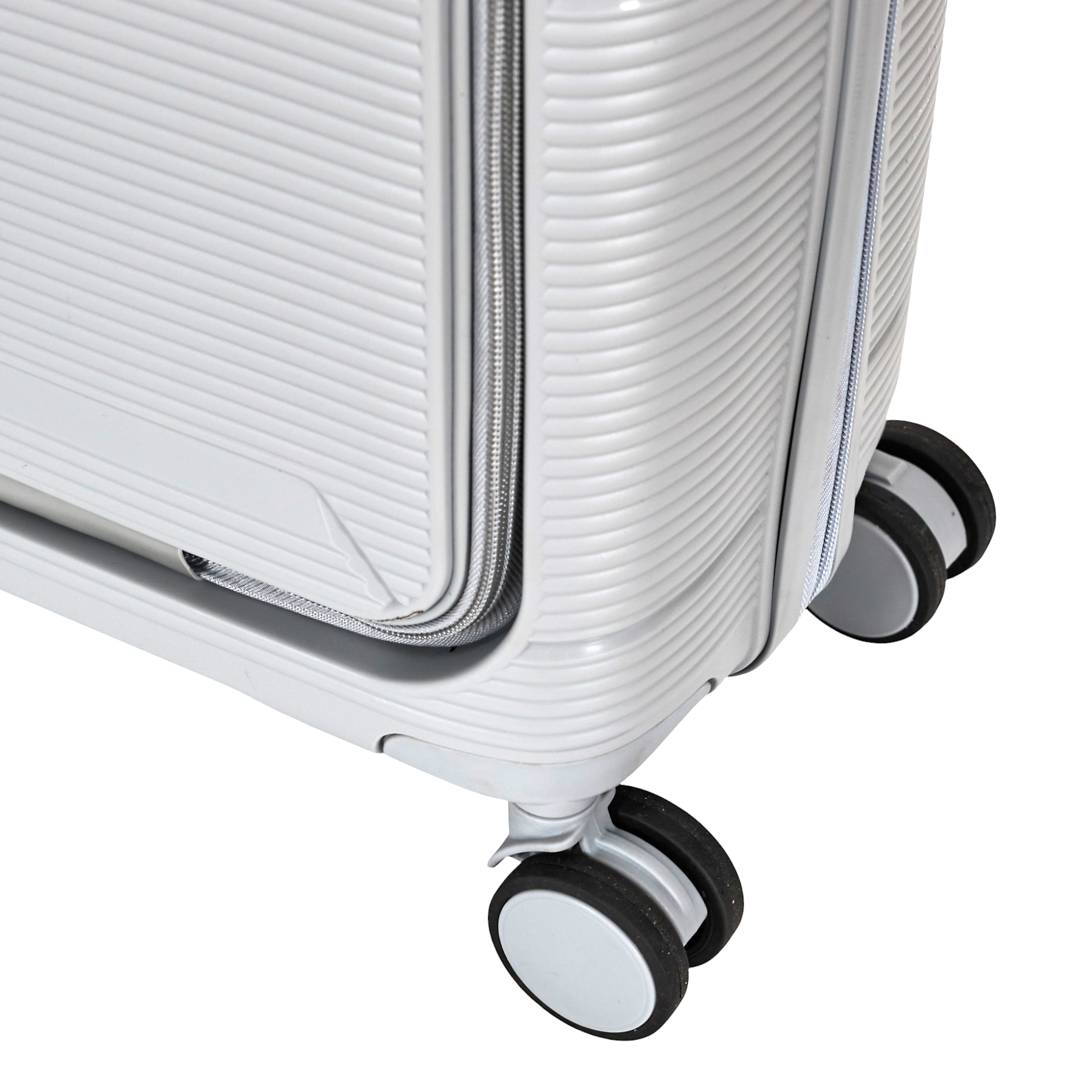 SET 3 VALISES GRISE OUVERTURE FRONTALE SYDNEY