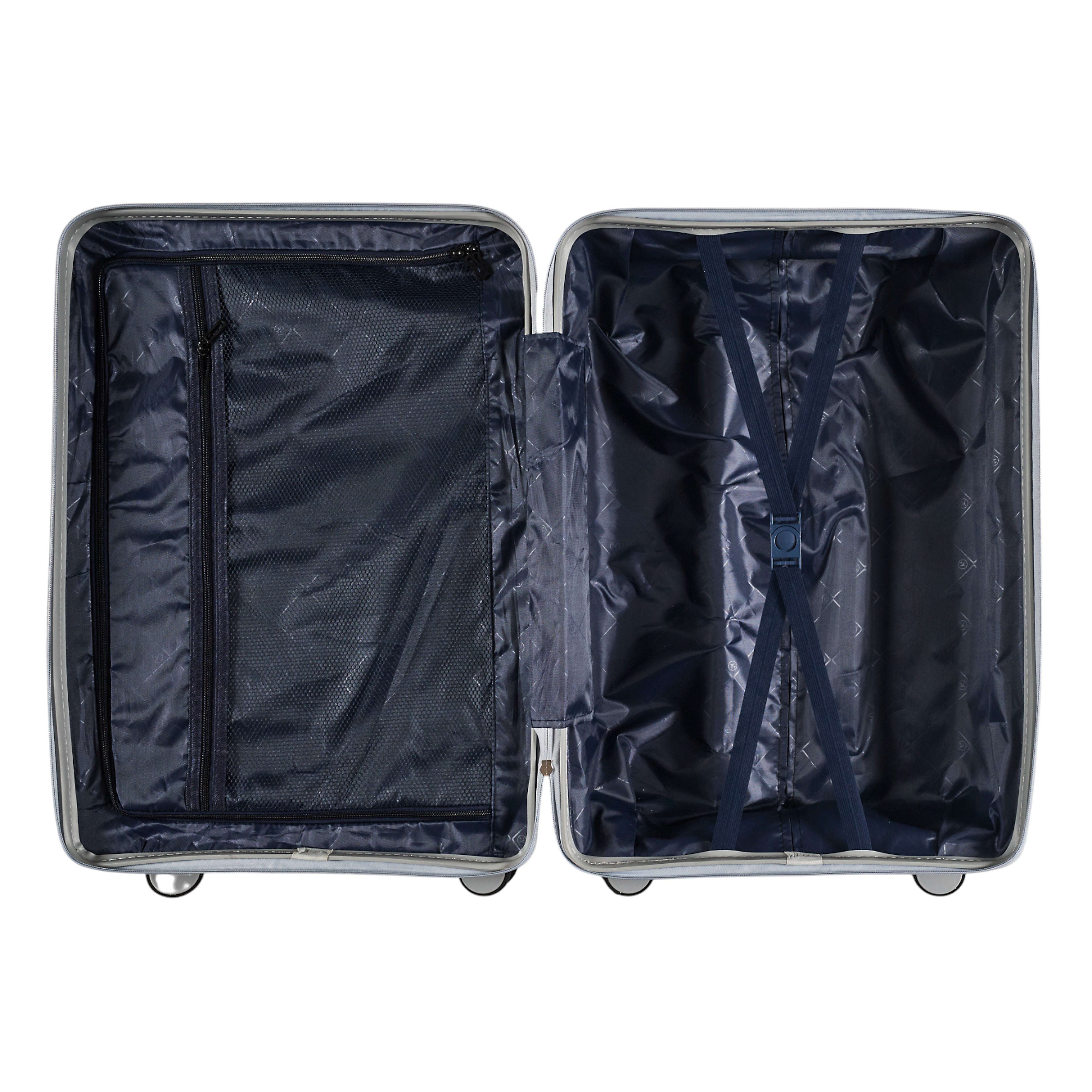SET 3 VALISES GRISE OUVERTURE FRONTALE SYDNEY