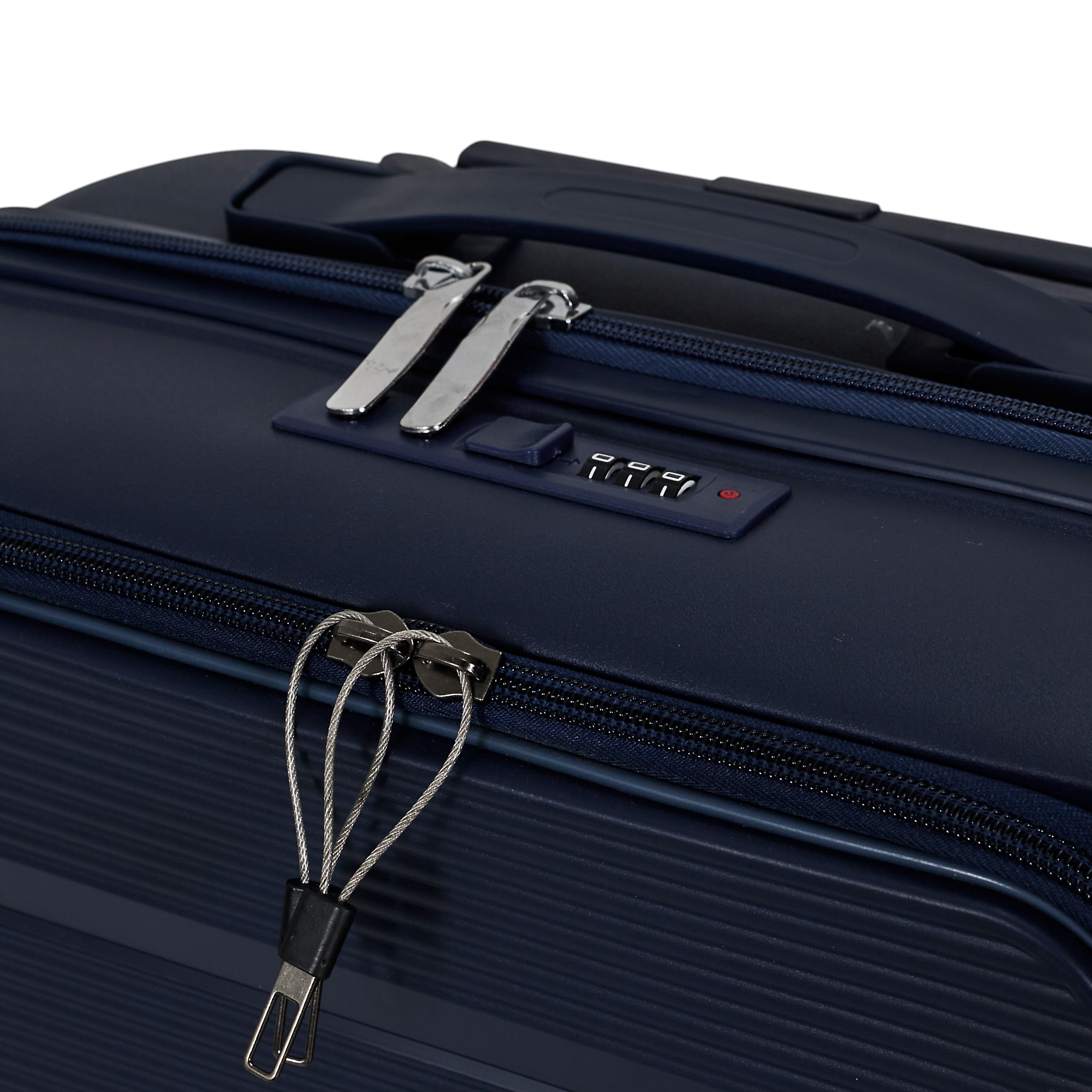 SET DE 3 VALISES NAVY OUVERTURE FRONTALE SYDNEY