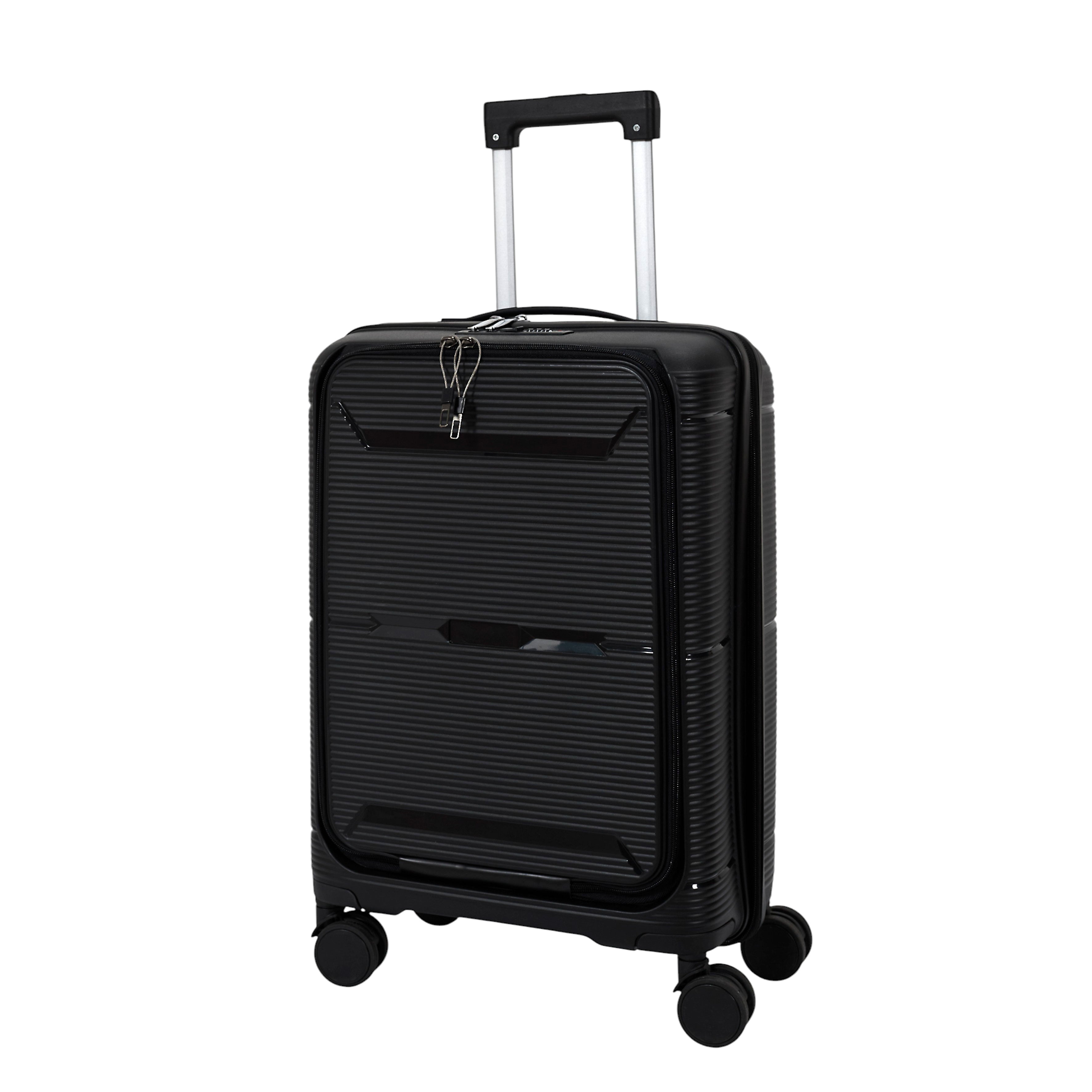 VALISE CABINE NOIRE OUVERTURE FRONTALE SYDNEY