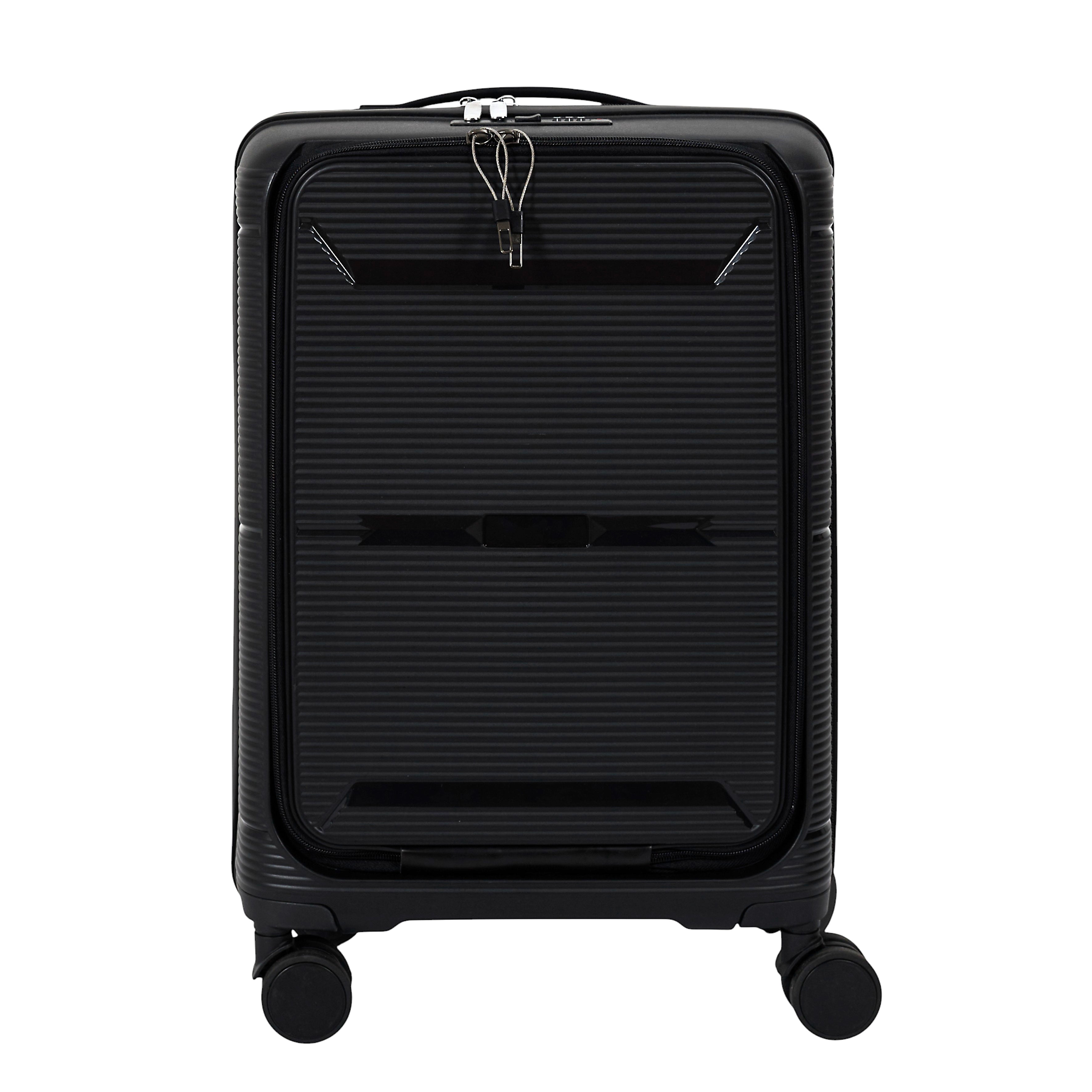 VALISE CABINE NOIRE OUVERTURE FRONTALE SYDNEY