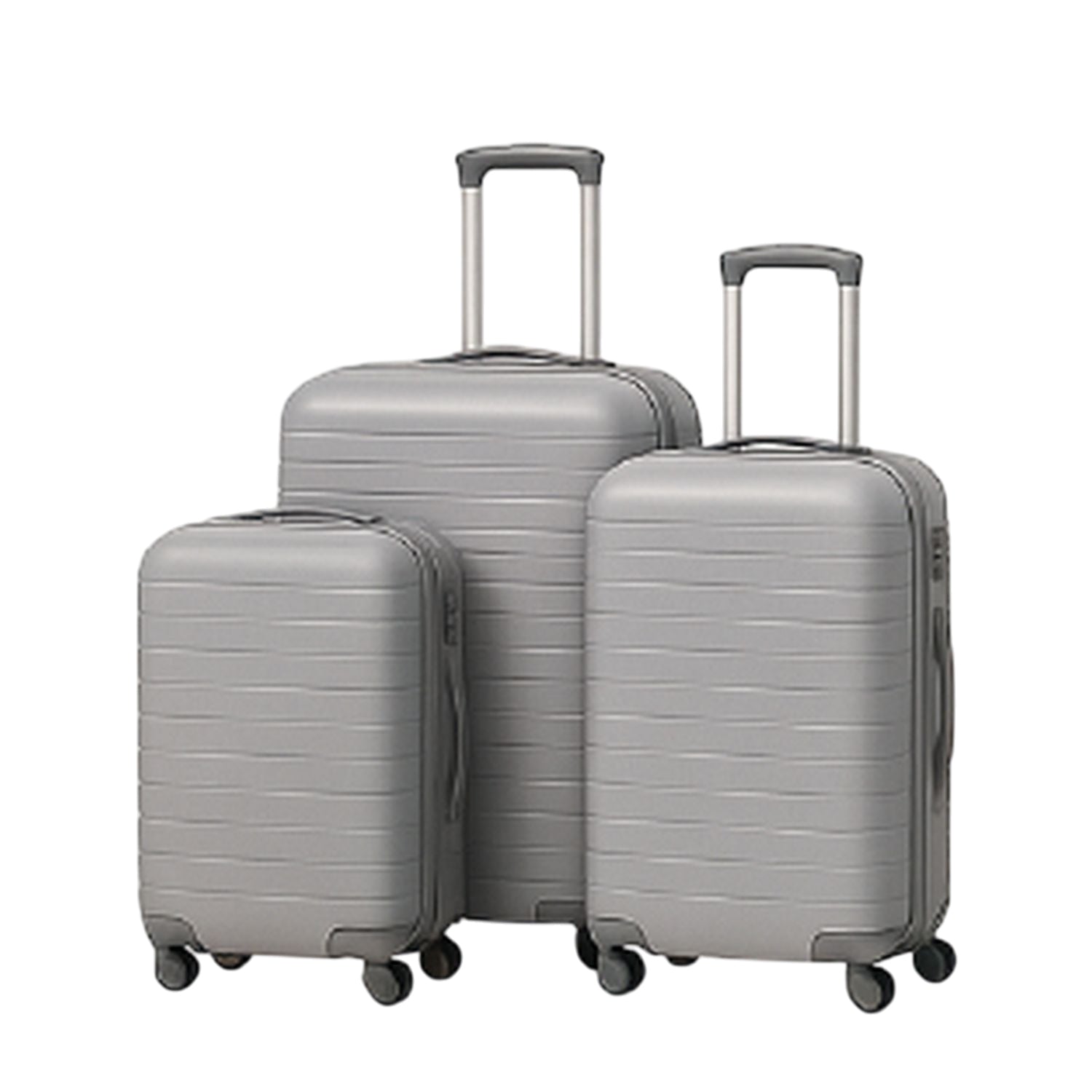 VALISE LISBONNE GRIS CLAIR X3 38L 71L 107L