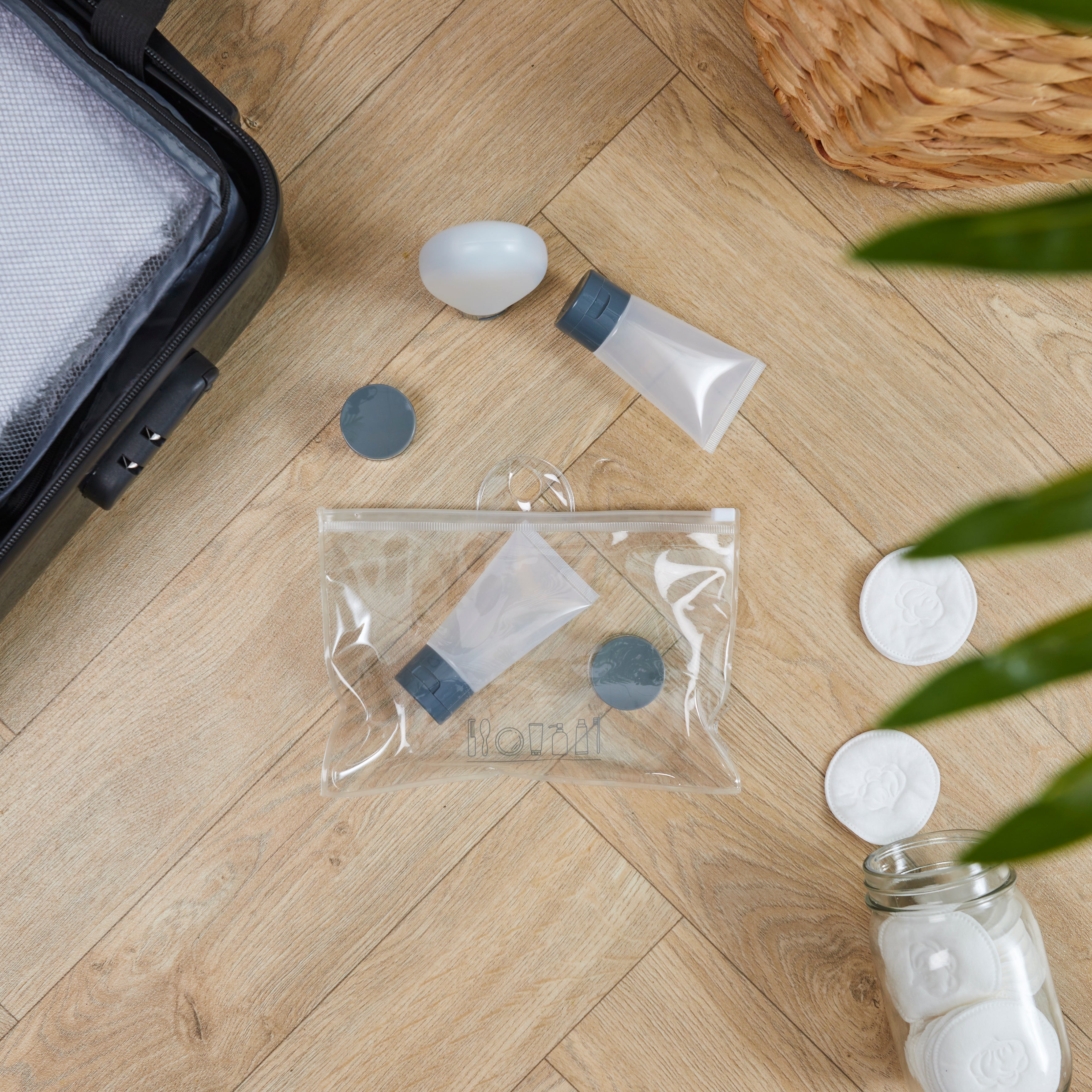 KIT DE VOYAGE FLACON X3 ET POT X2