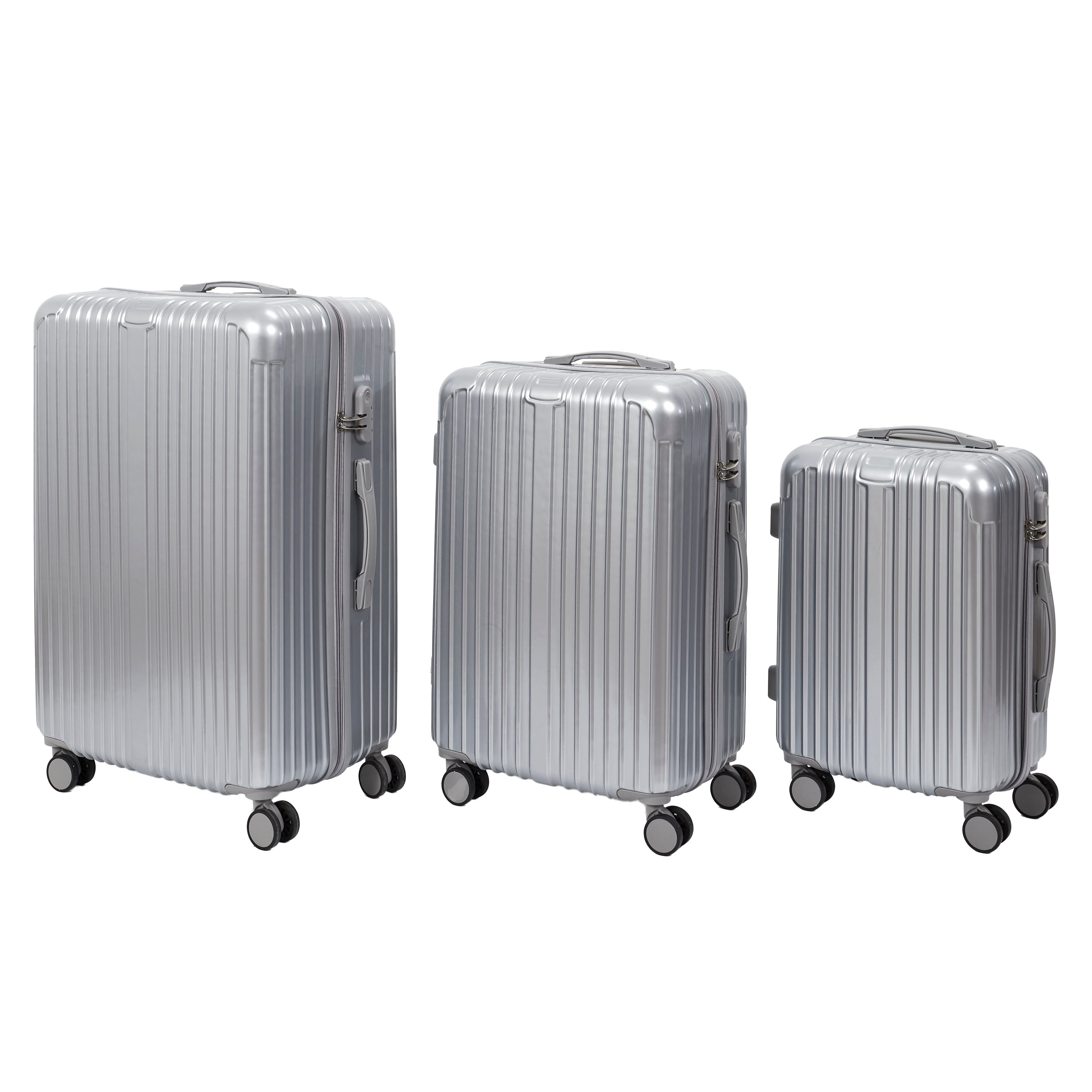 VALISE NEW YORK GRISE X3 49L 65L 105L